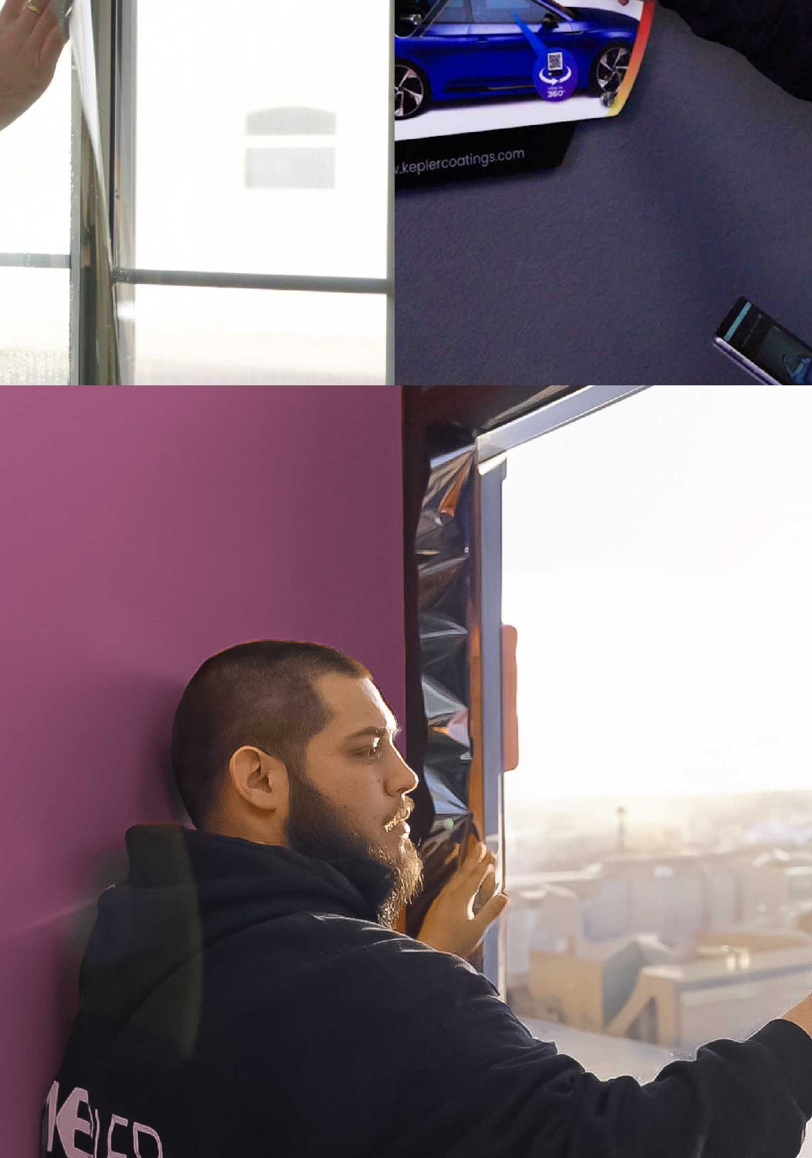 Kepler Specialist Installing Security Window Film in Newbury Park California