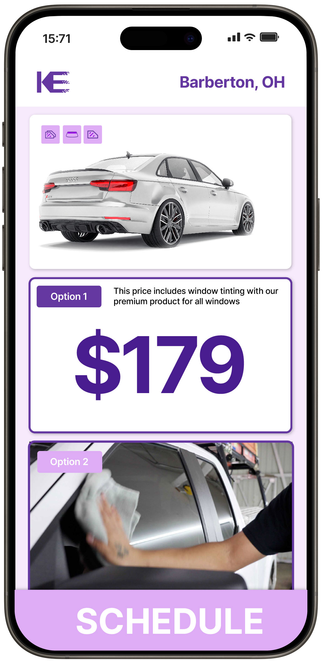 View Reasonable Car Window Tinting Costs in Barberton, Ohio