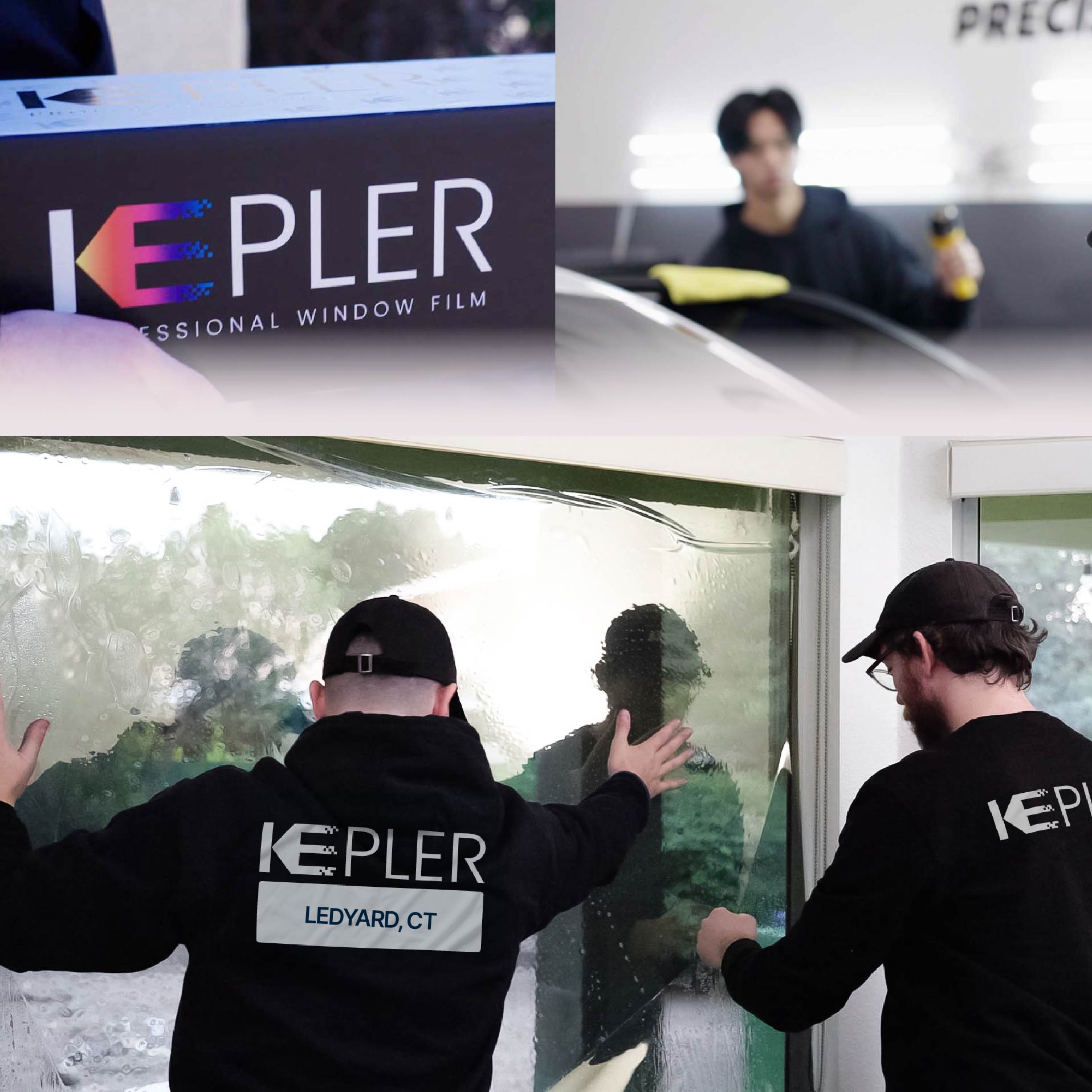 Kepler Specialist Performing Commercial Window Tinting in Ledyard Ledyard
