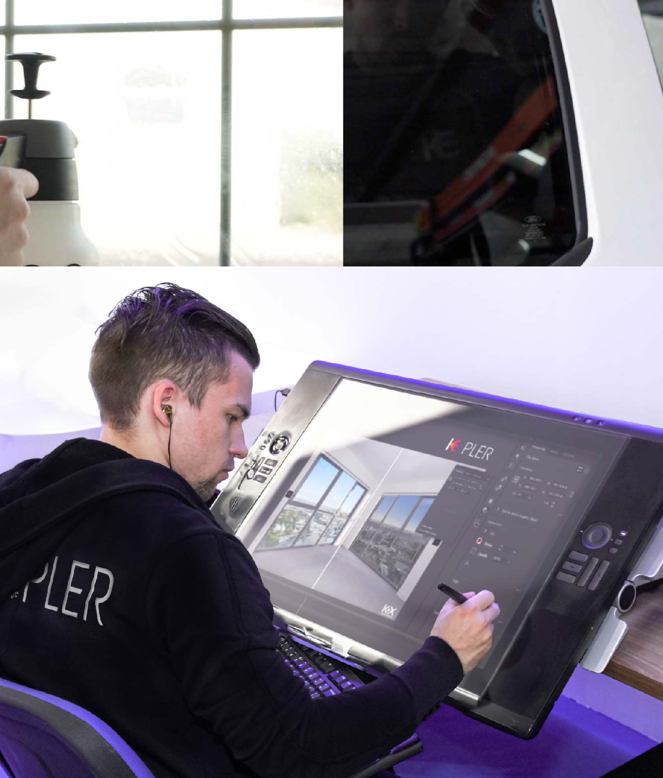 Kepler Specialist Performing Commercial Window Tinting in Fairhope Fairhope