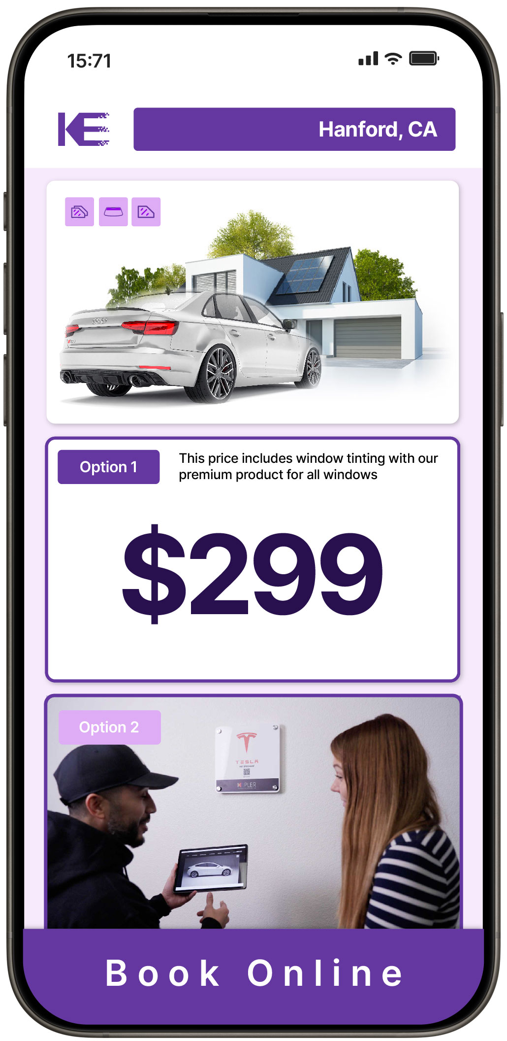 View Competitive Window Tinting Prices in Hanford, California