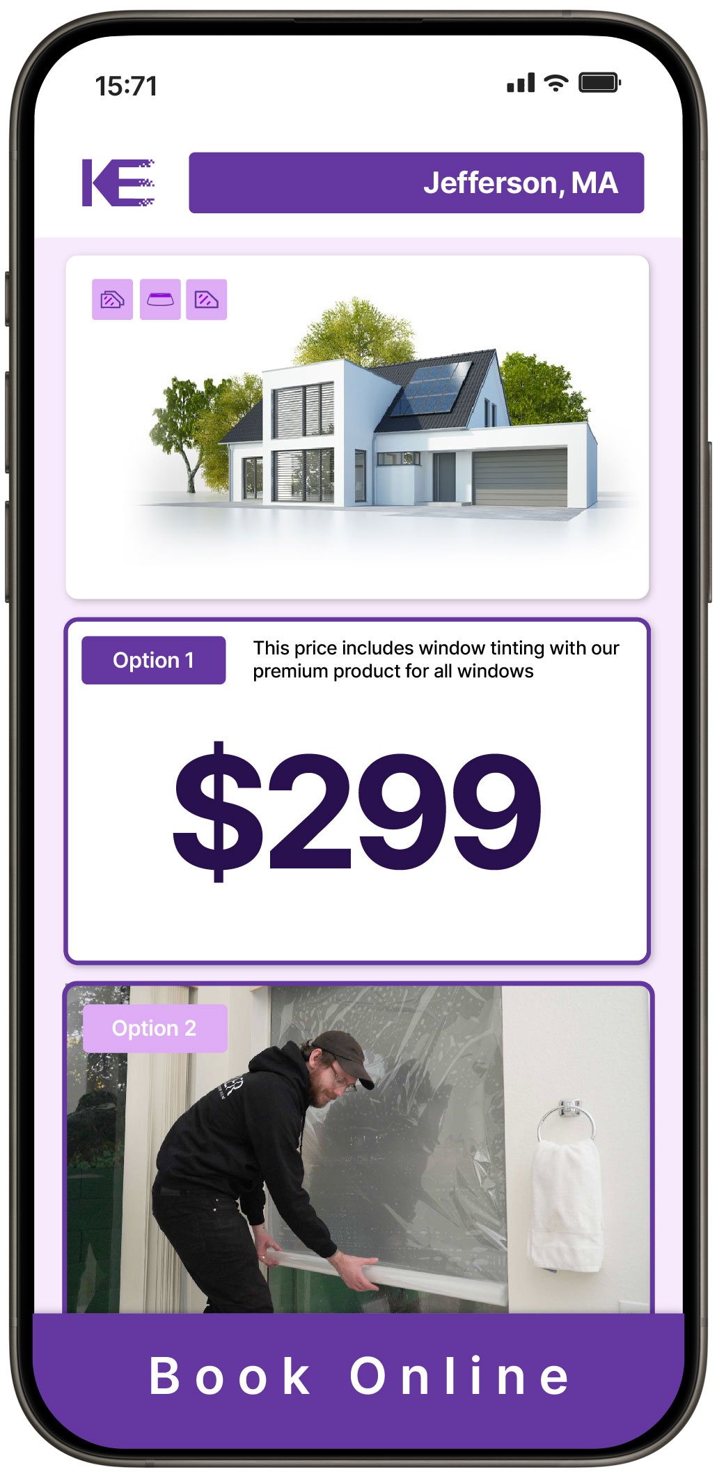 View Affordable Home Window Tinting Costs in Jefferson, Massachusetts
