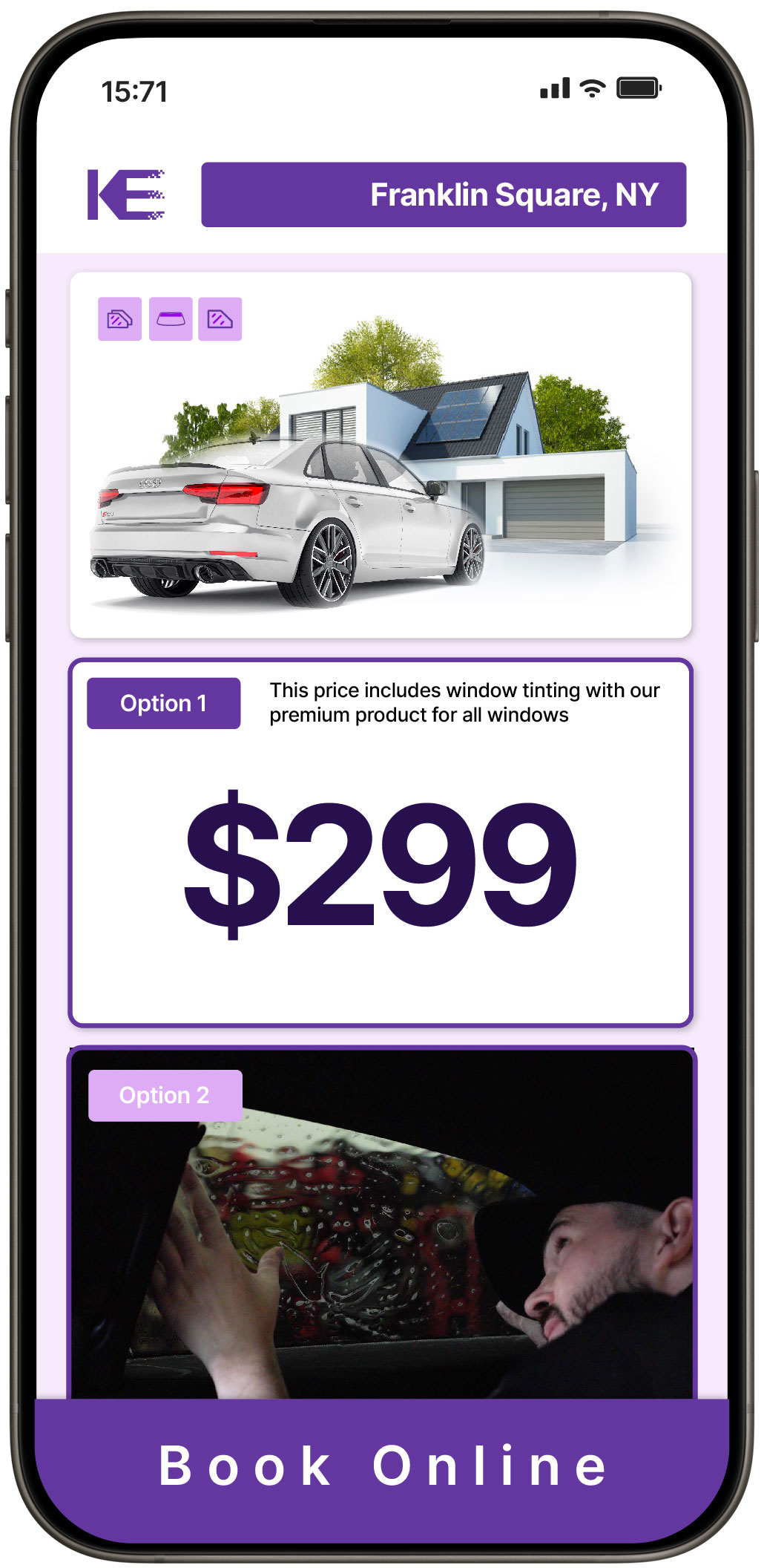 View Competitive Tesla Window Tinting Prices in Albany, New York