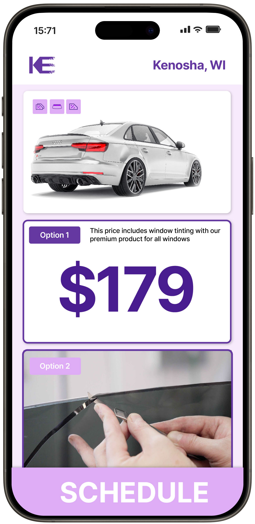 View Affordable Car Window Tinting Costs in Kenosha, Wisconsin