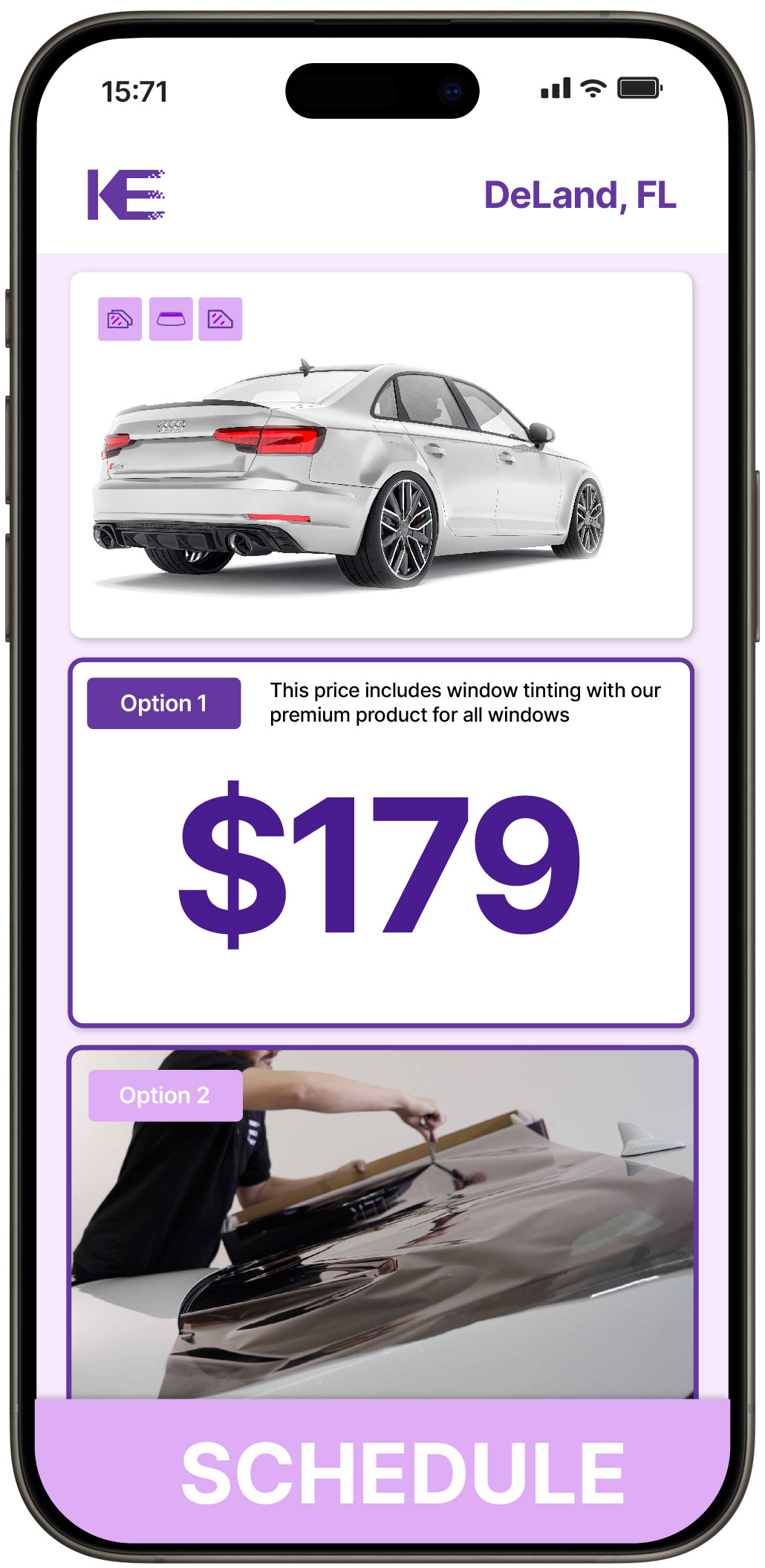 View Affordable Car Window Tinting Prices in DeLand, Florida