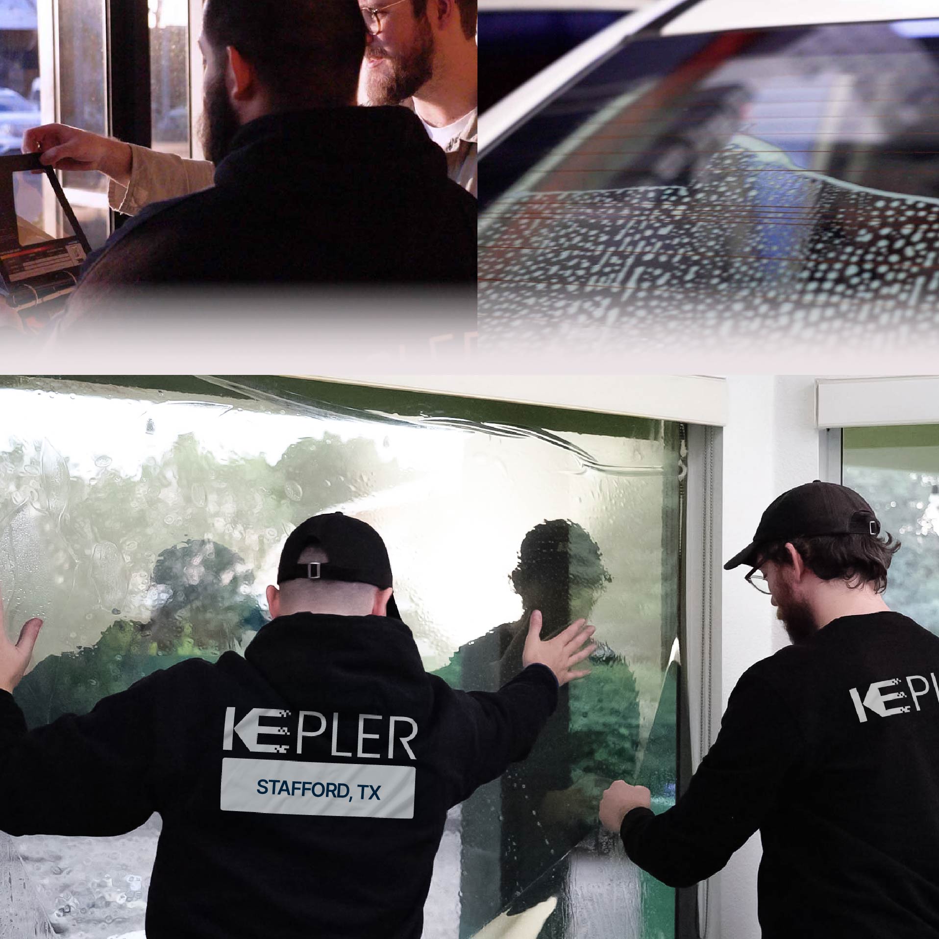 Kepler Specialist Performing Commercial Window Tinting in Stafford Stafford