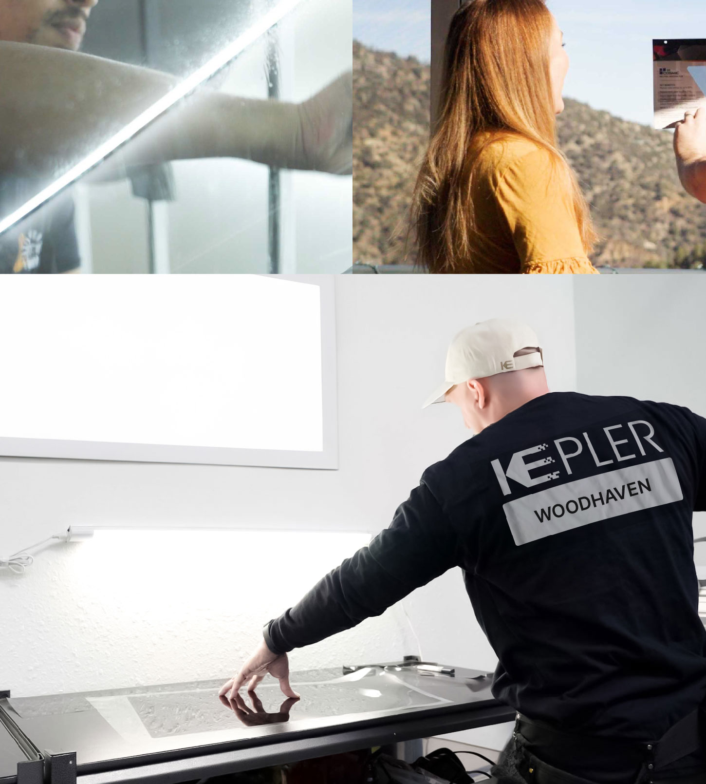 Window Tinting Specialist Cutting Film in Woodhaven, New York