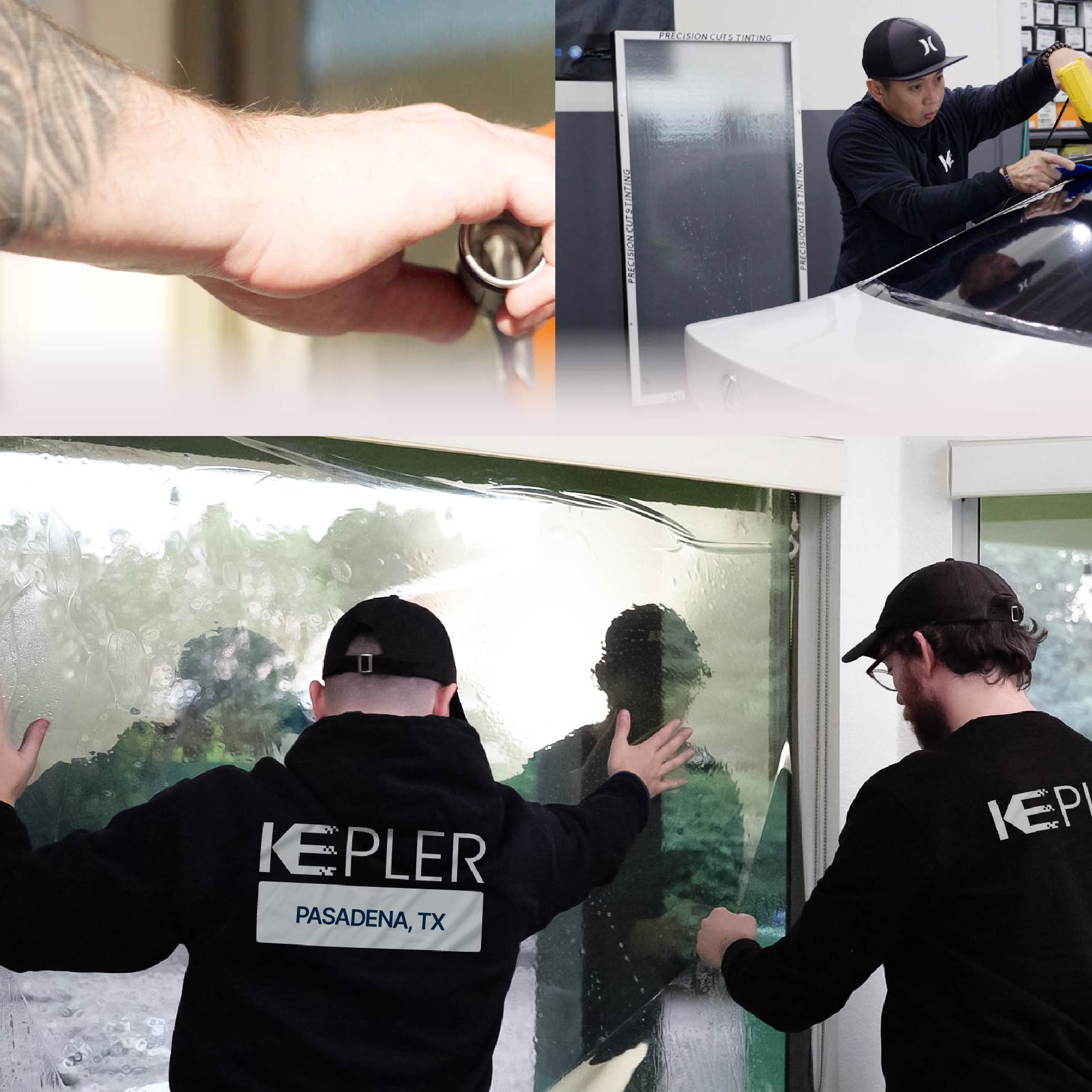 Kepler Specialist Performing Commercial Window Tinting in Pasadena Pasadena