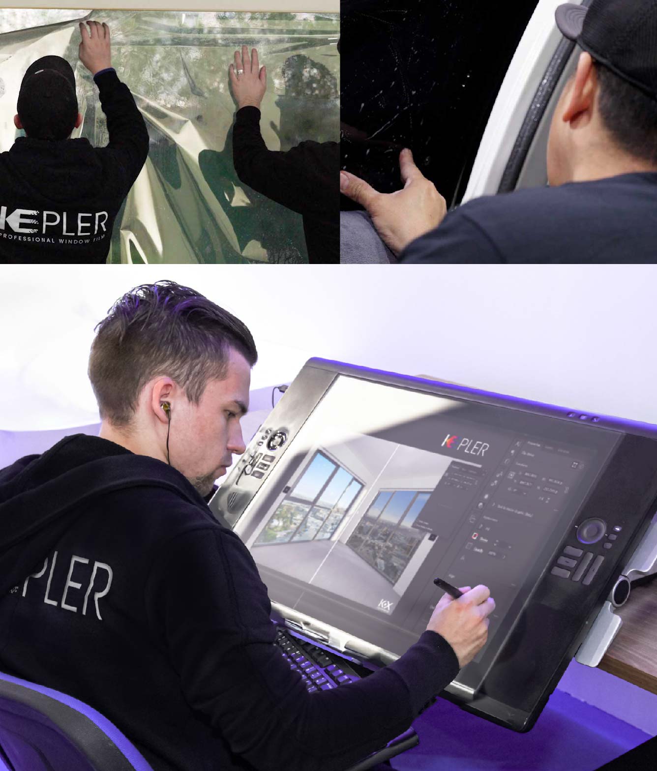 Kepler Specialist Performing Commercial Window Tinting in Miamisburg Miamisburg