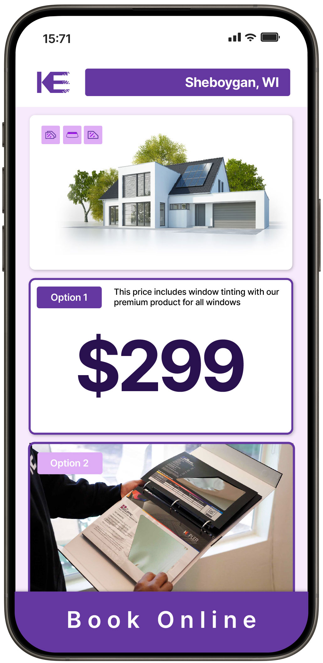 View Competitive Home Window Tinting Prices in Sheboygan, Wisconsin