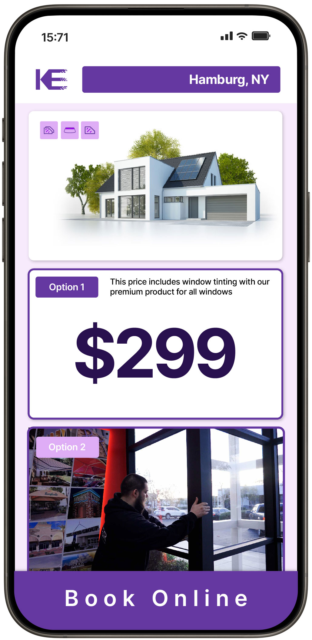 View Reasonable Home Window Tinting Costs in Hamburg, New York