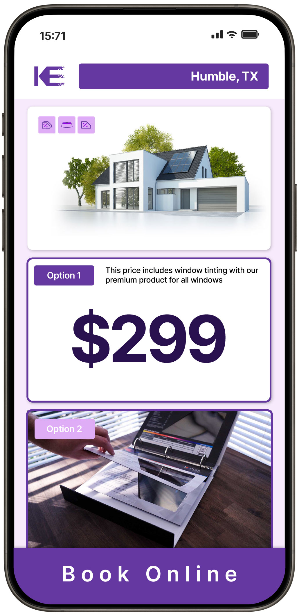 View Competitive Home Window Tinting Rates in Humble, Texas