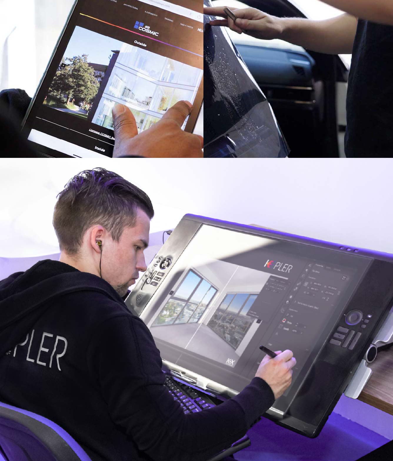 Kepler Specialist Performing Commercial Window Tinting in South Bend South Bend