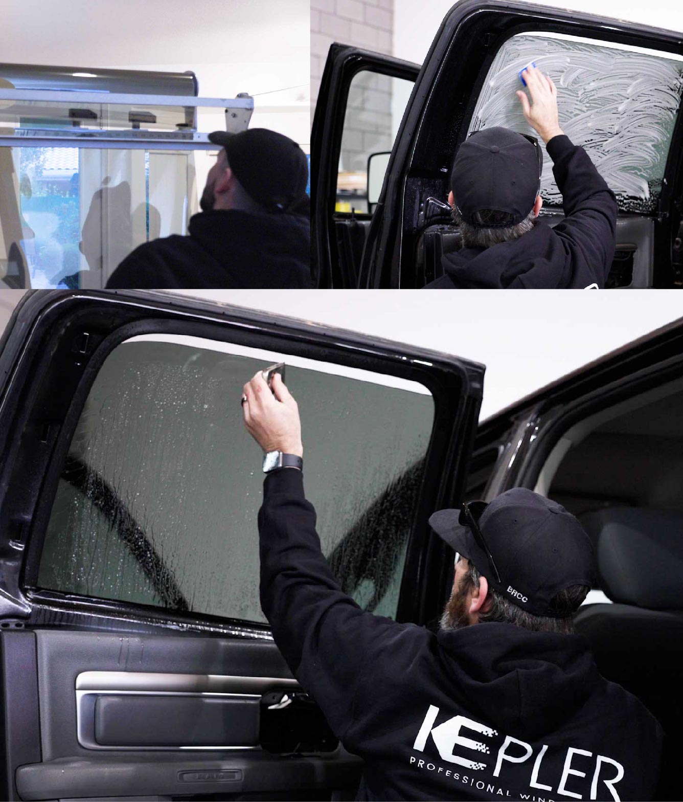 Kepler Window Tinting Specialists at Work in Wesley Chapel, Florida