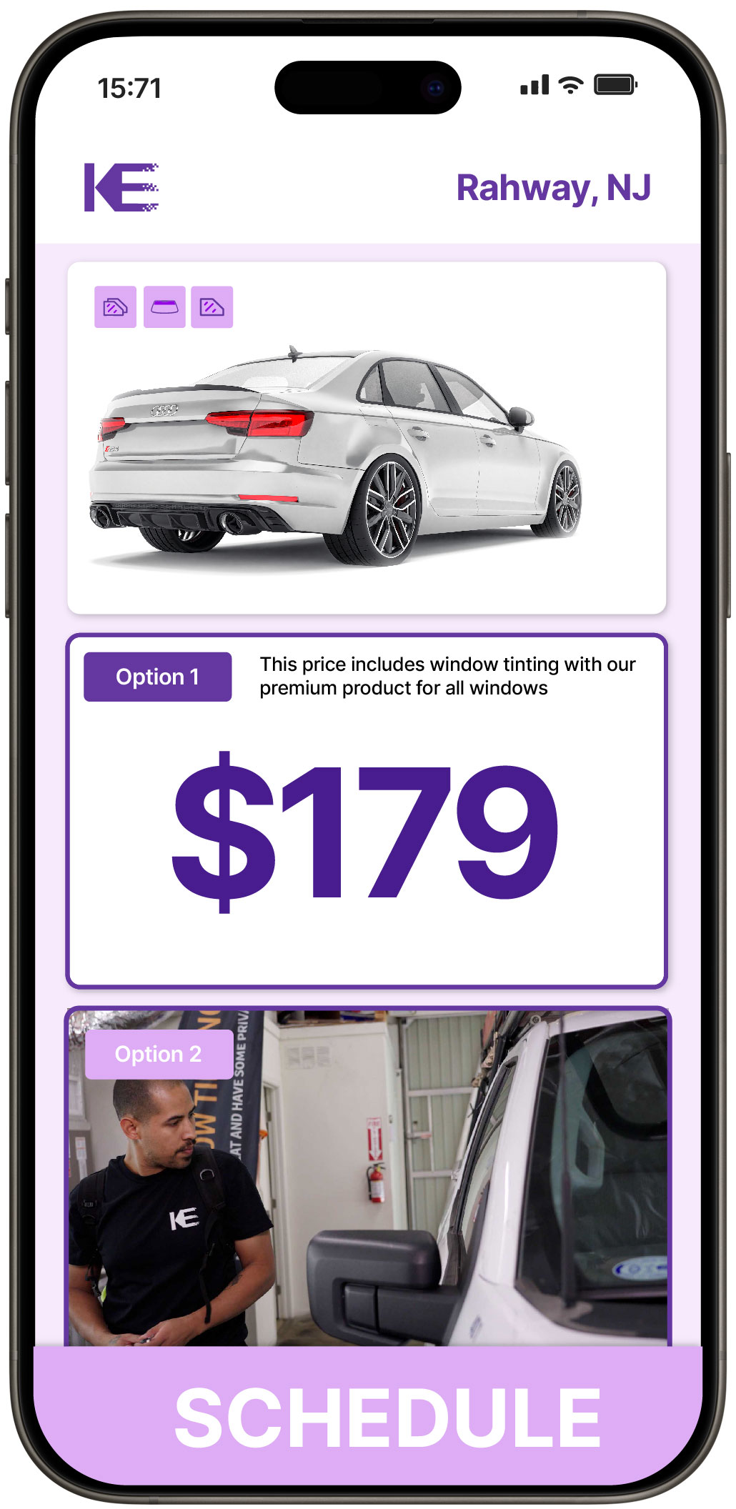 View Reasonable Car Window Tinting Costs in Rahway, New Jersey