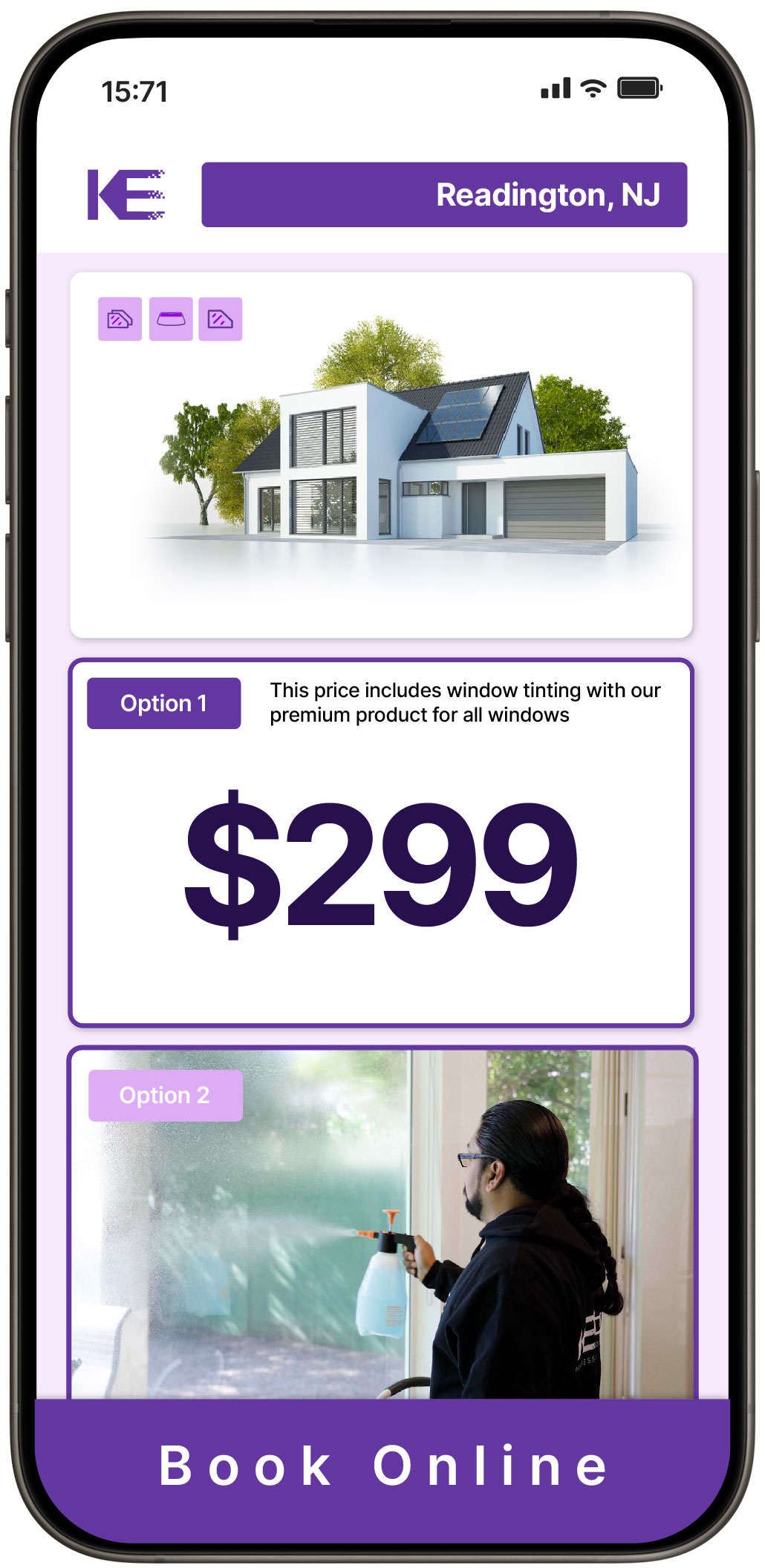 View Affordable Home Window Tinting Prices in Readington, New Jersey