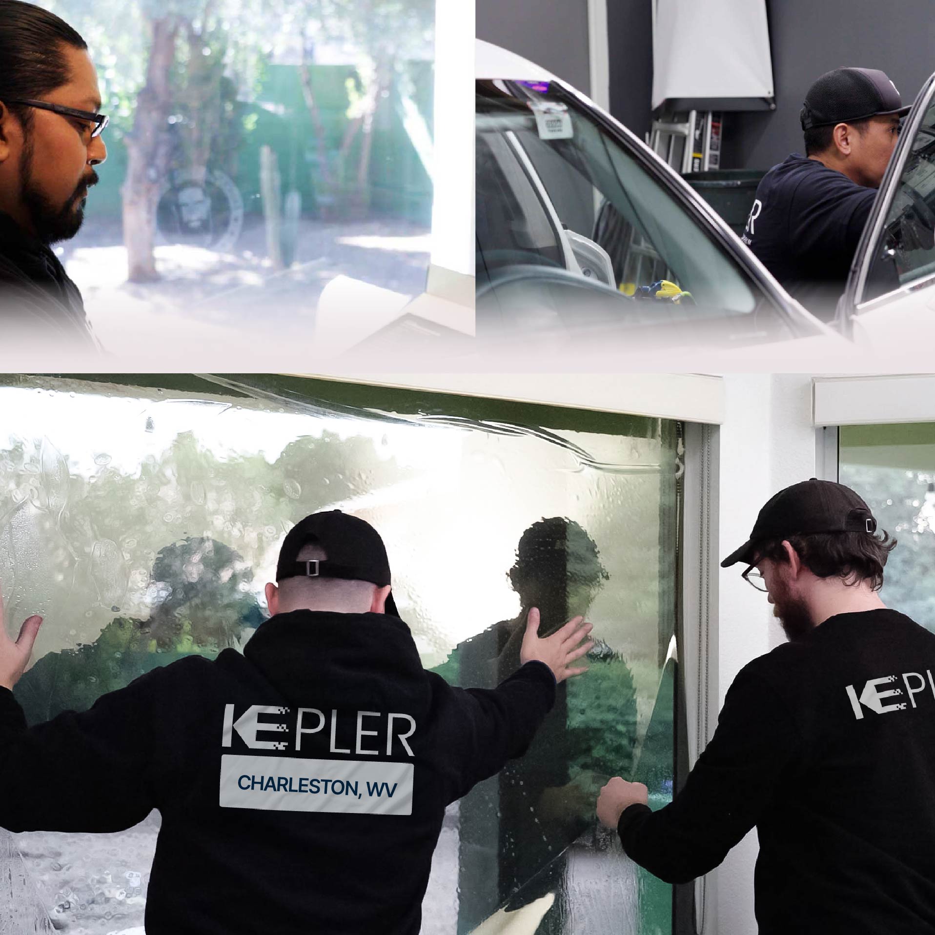 Kepler Specialist Performing Commercial Window Tinting in Charleston Charleston