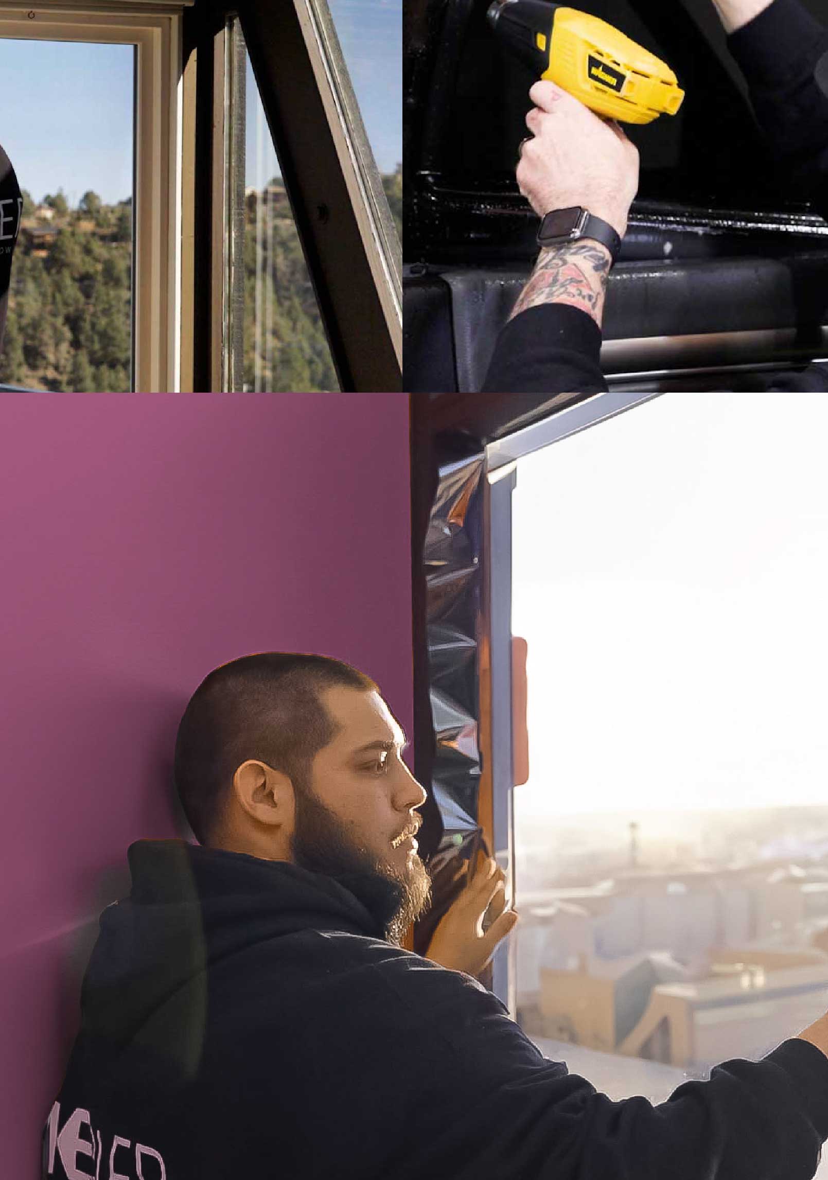 Kepler Specialist Installing Security Window Film in Kirksville Missouri