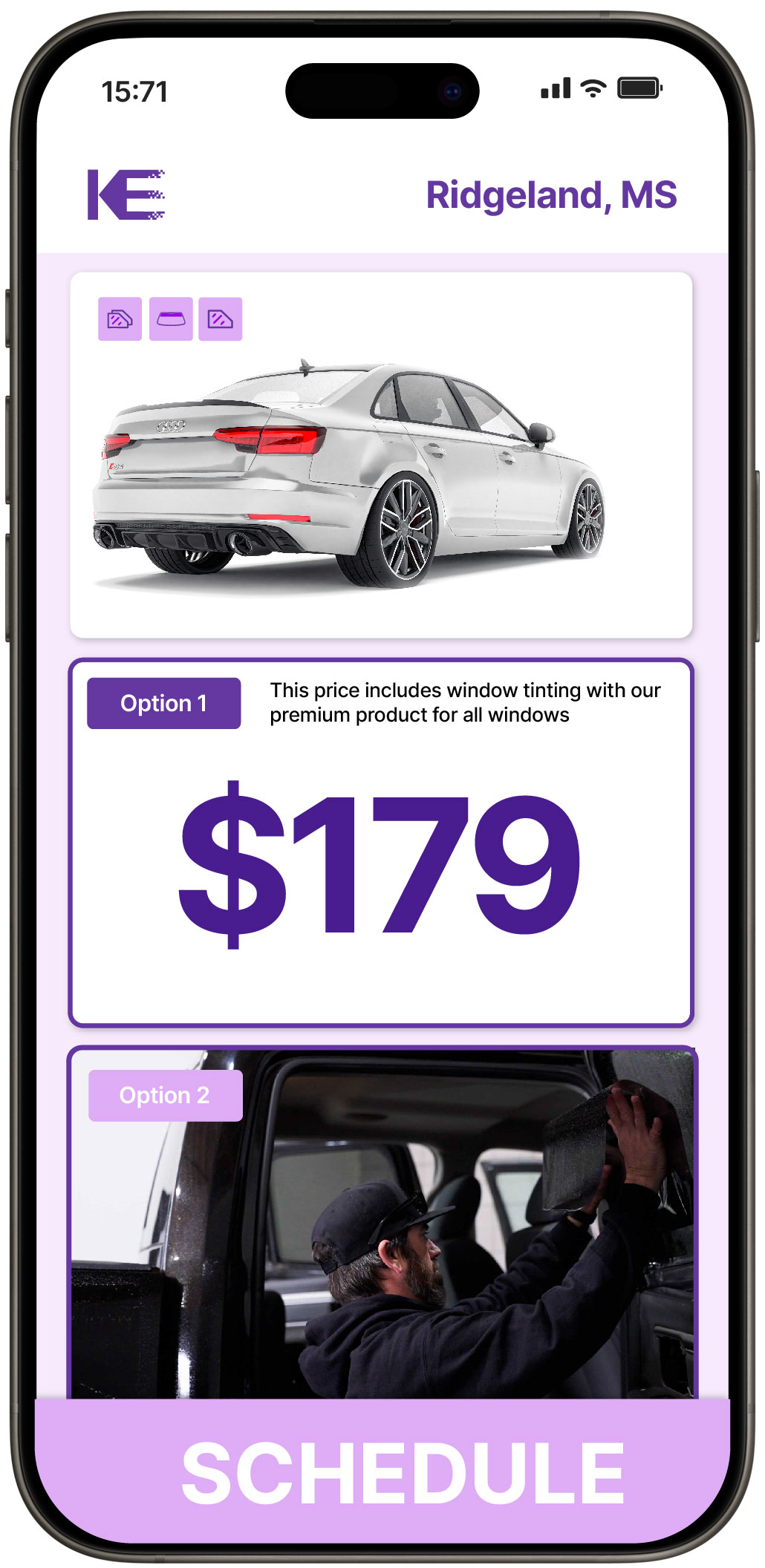 View Affordable Car Window Tinting Costs in Ridgeland, Mississippi