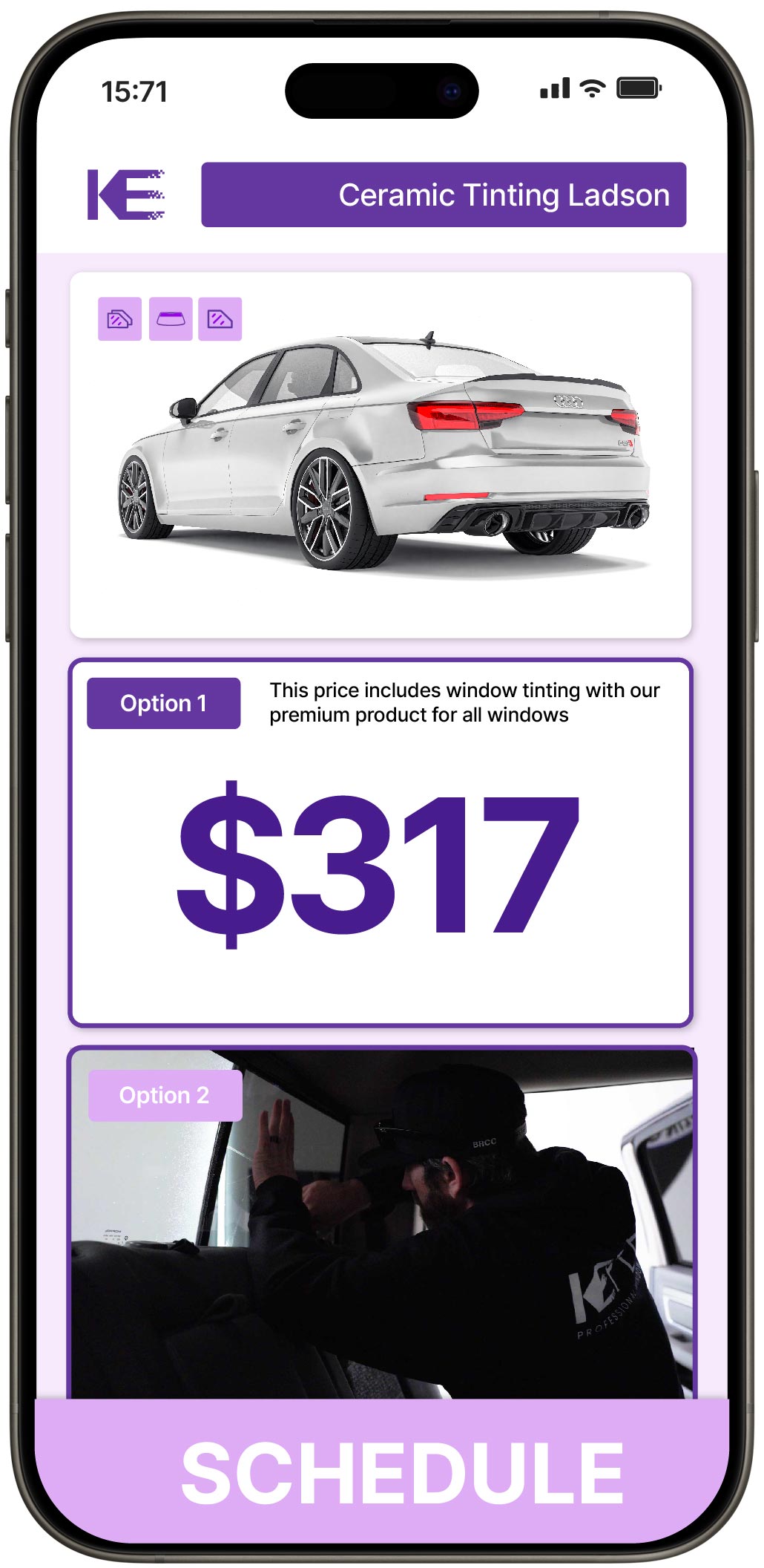 View Competitive Ceramic Window Tinting Rates in Ladson, South Carolina