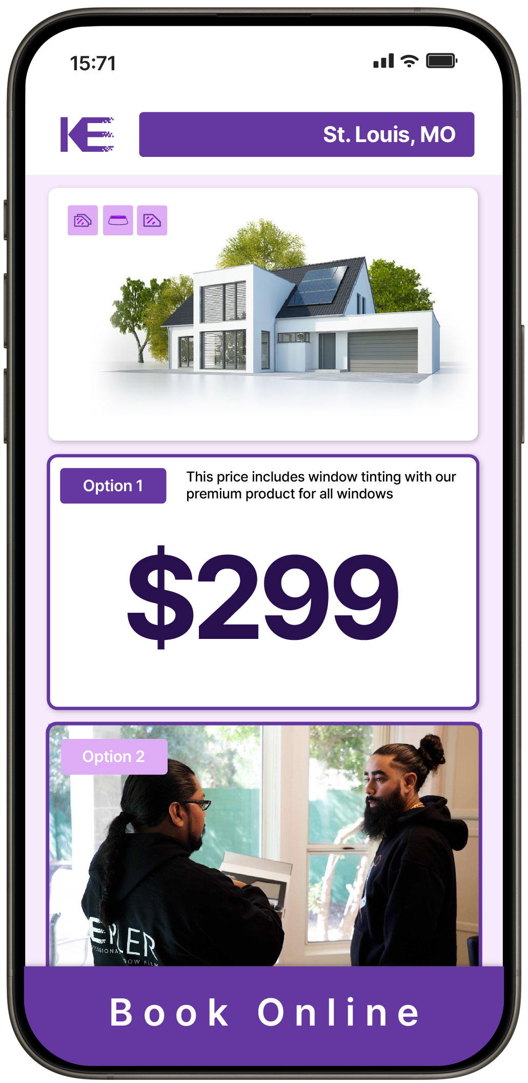 View Competitive Home Window Tinting Rates in St. Louis, Missouri