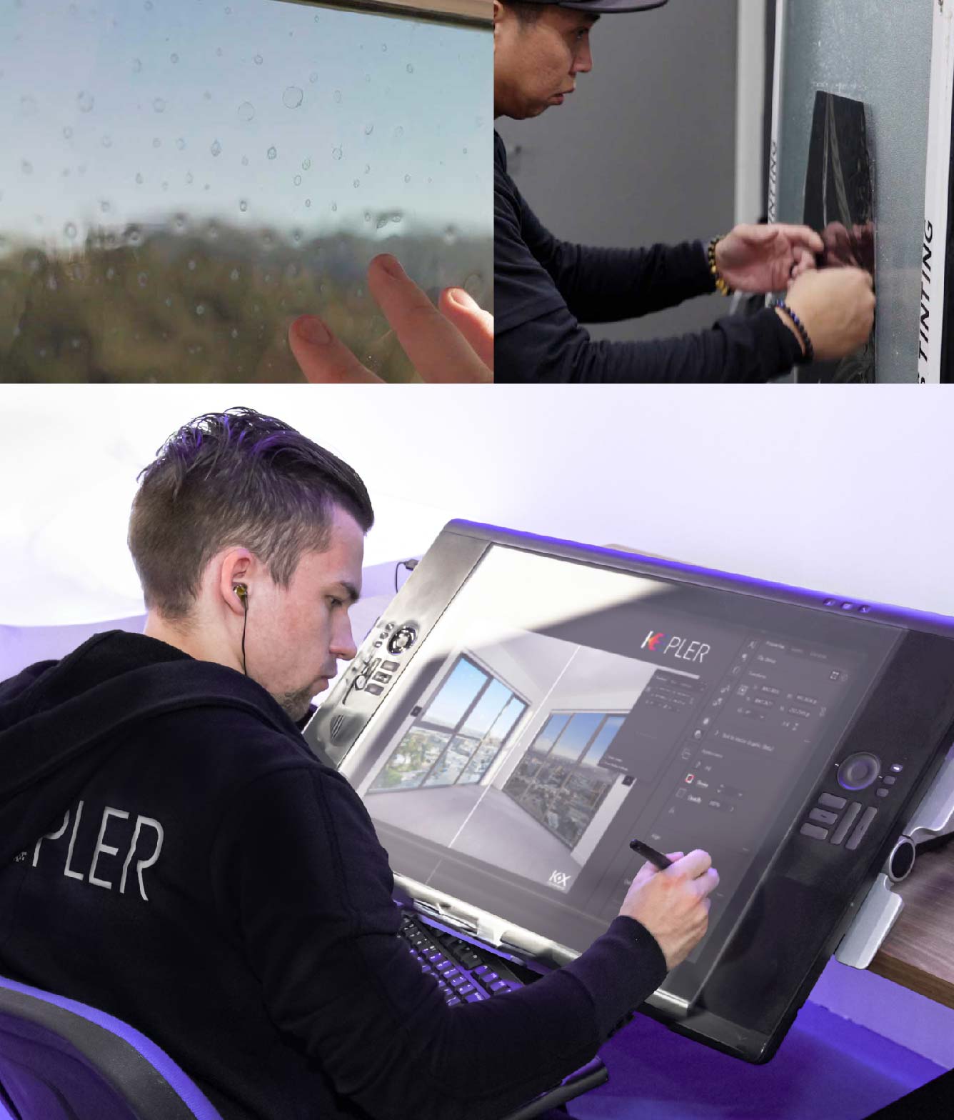 Kepler Specialist Performing Commercial Window Tinting in West Covina West Covina