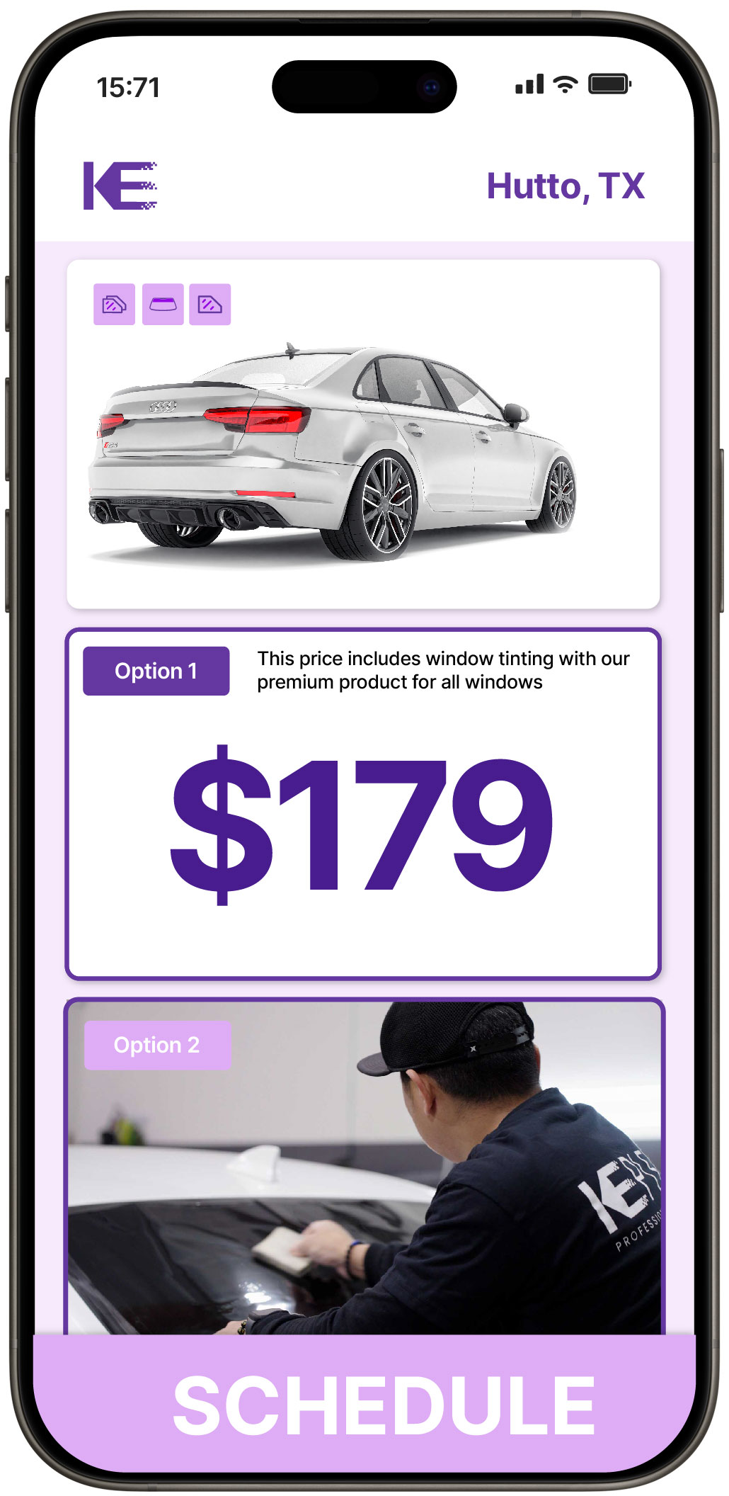 View Affordable Car Window Tinting Rates in Hutto, Texas
