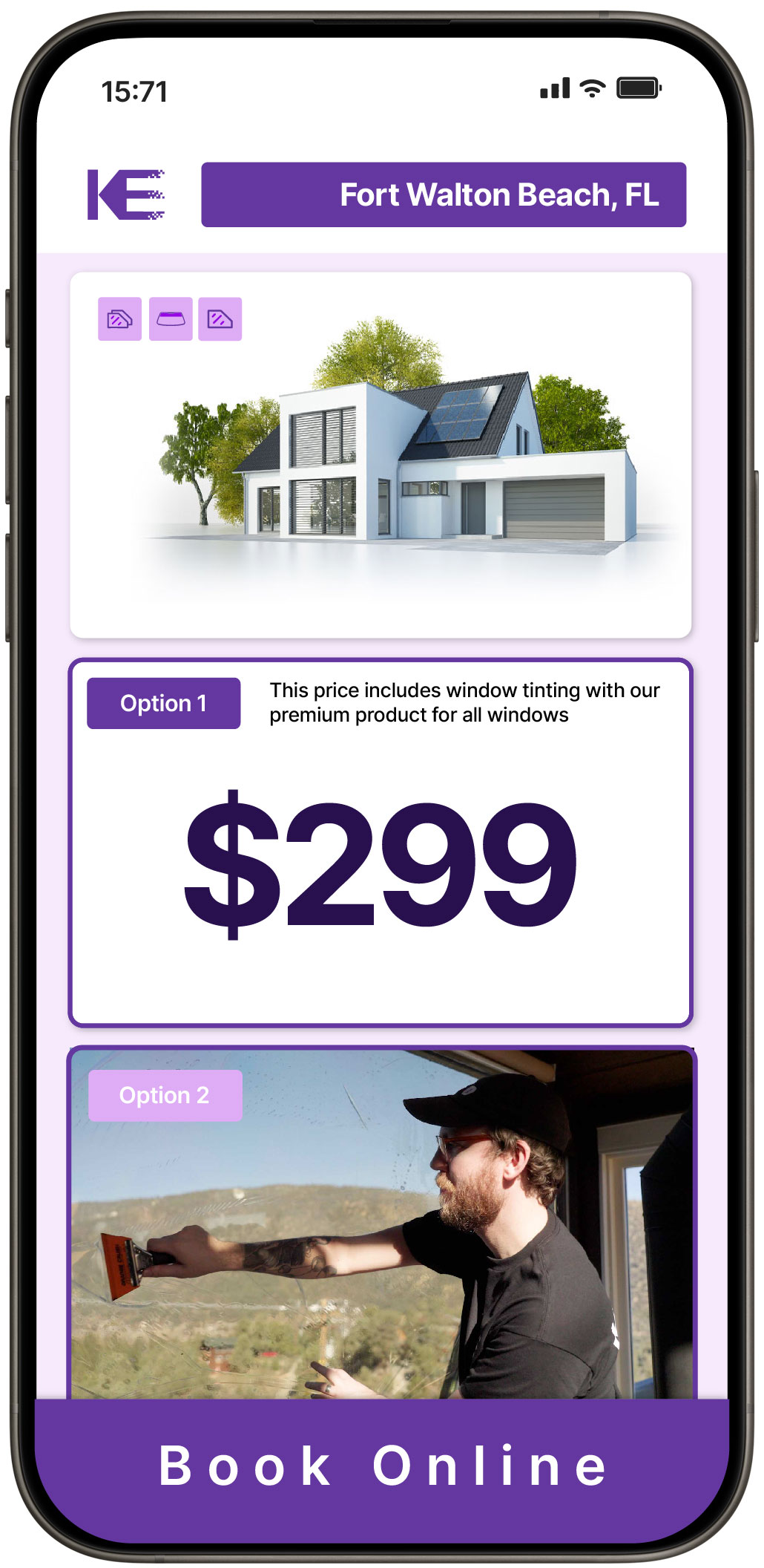 View Competitive Home Window Tinting Prices in Fort Walton Beach, Florida