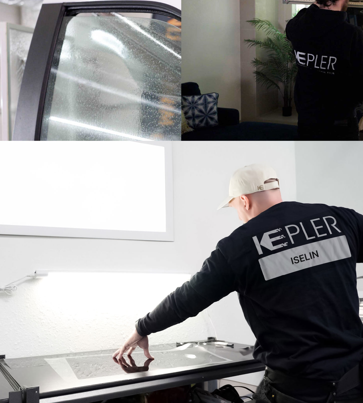 Window Tinting Specialist Cutting Film in Iselin, New Jersey
