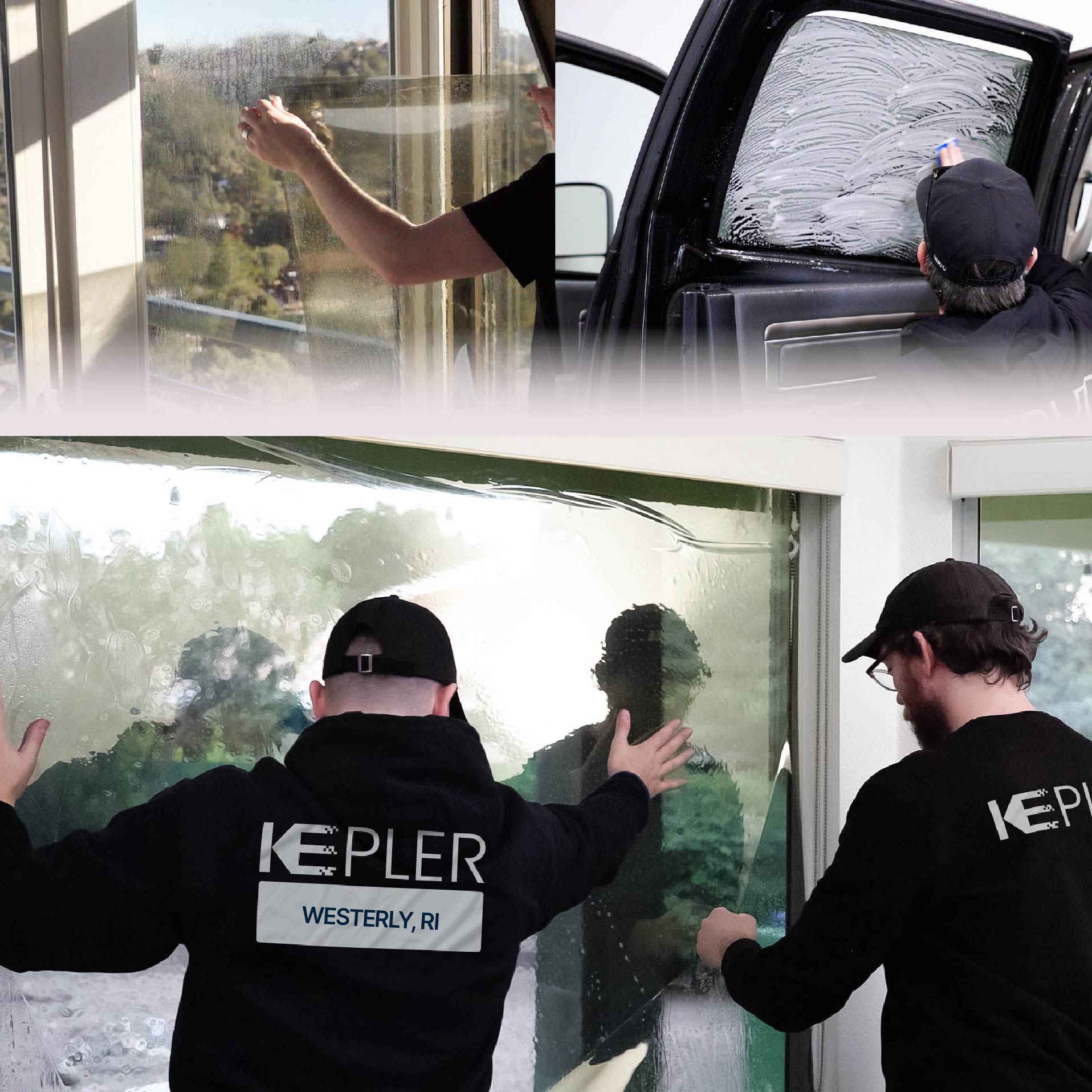 Kepler Specialist Performing Commercial Window Tinting in Westerly Westerly