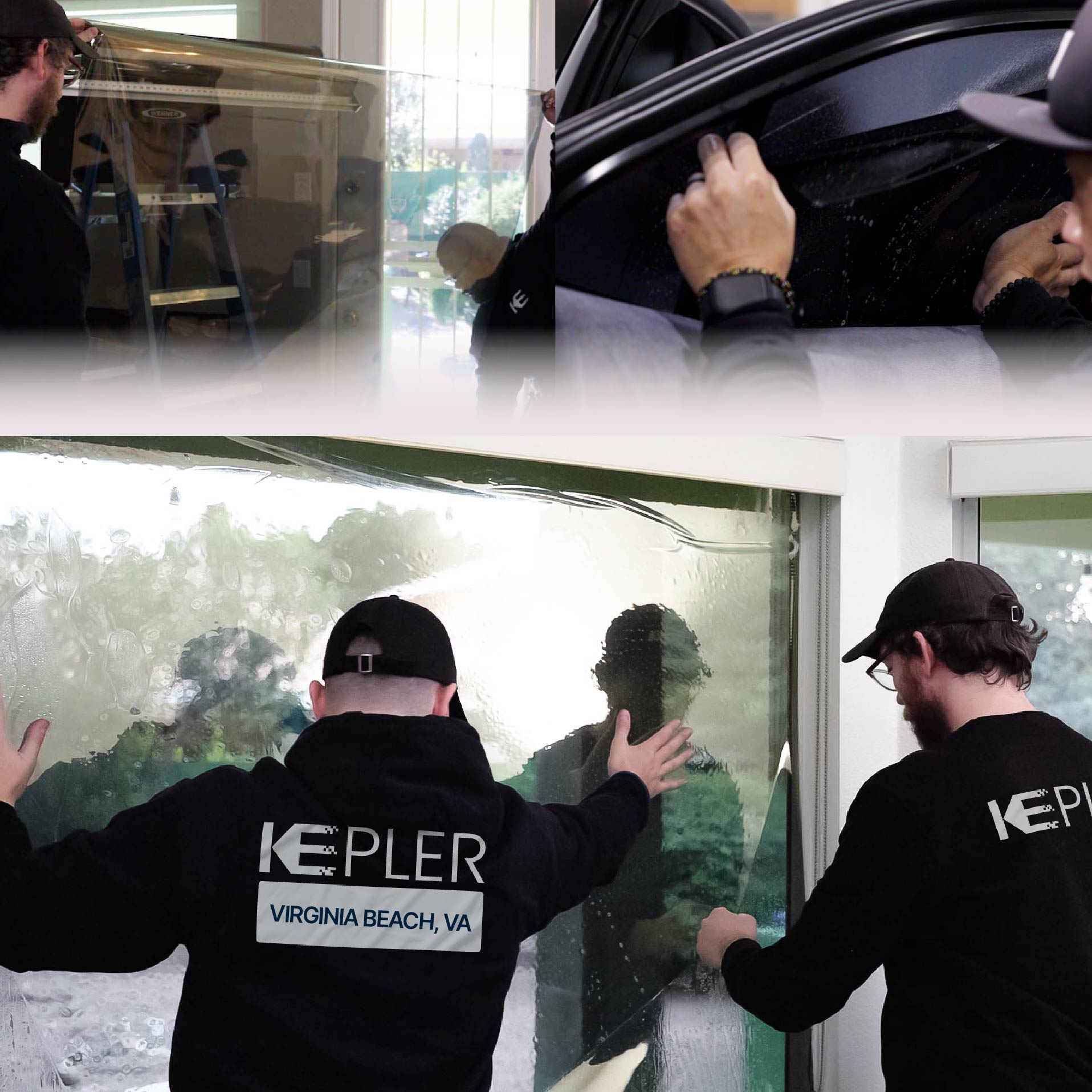 Kepler Specialist Performing Commercial Window Tinting in Virginia Beach Virginia Beach