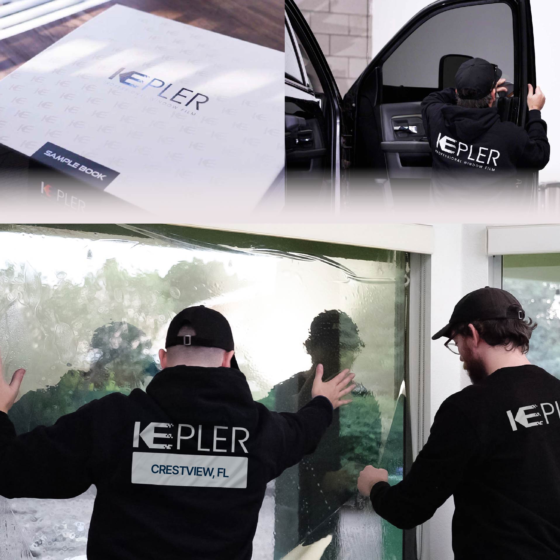 Kepler Specialist Performing Commercial Window Tinting in Crestview Crestview