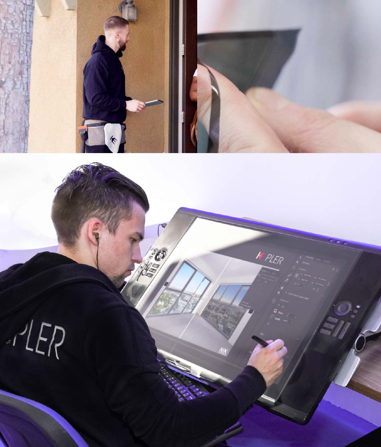 Kepler Specialist Performing Commercial Window Tinting in Olympia Olympia