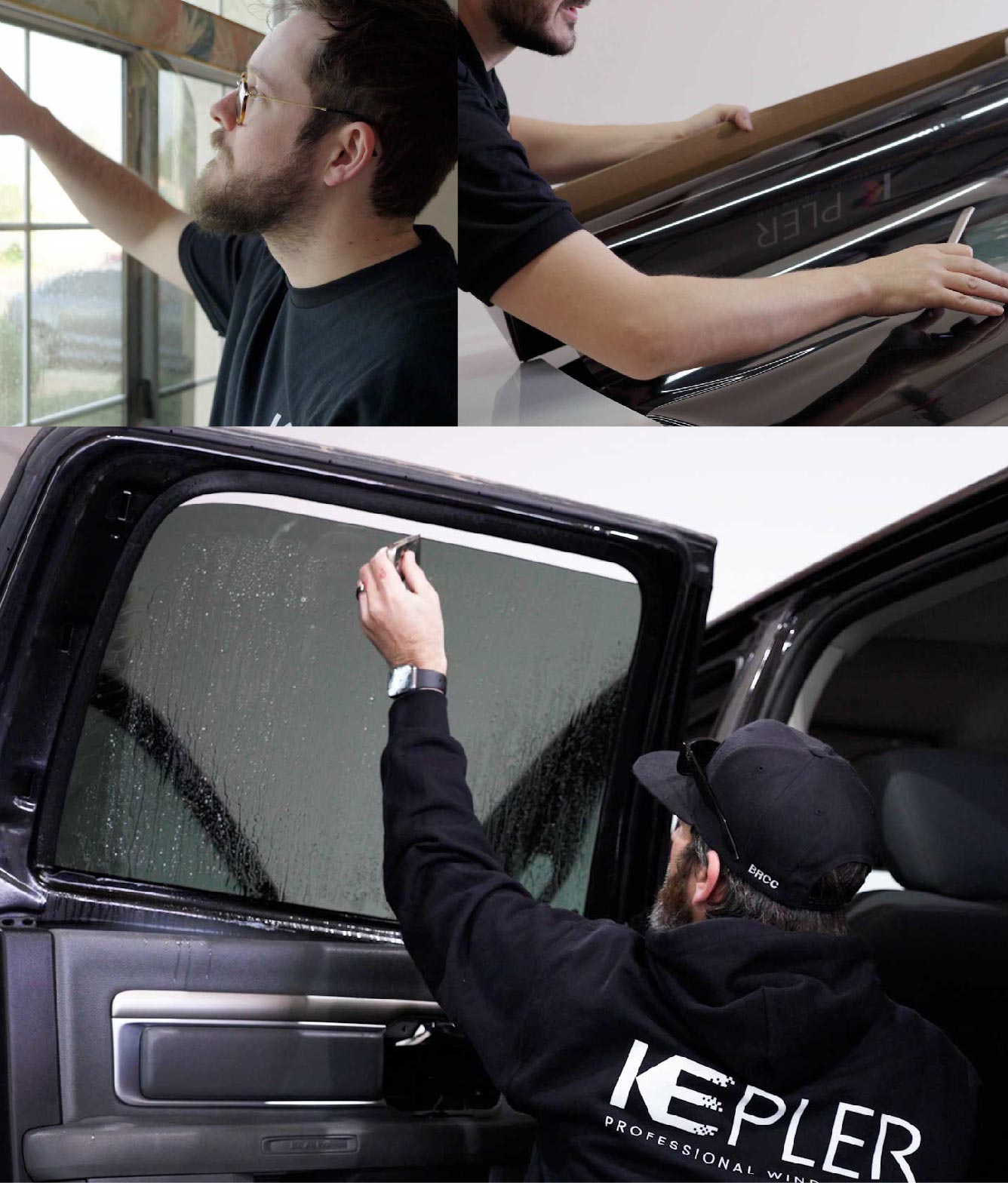 Kepler Window Tinting Specialists at Work in Simpsonville, South Carolina