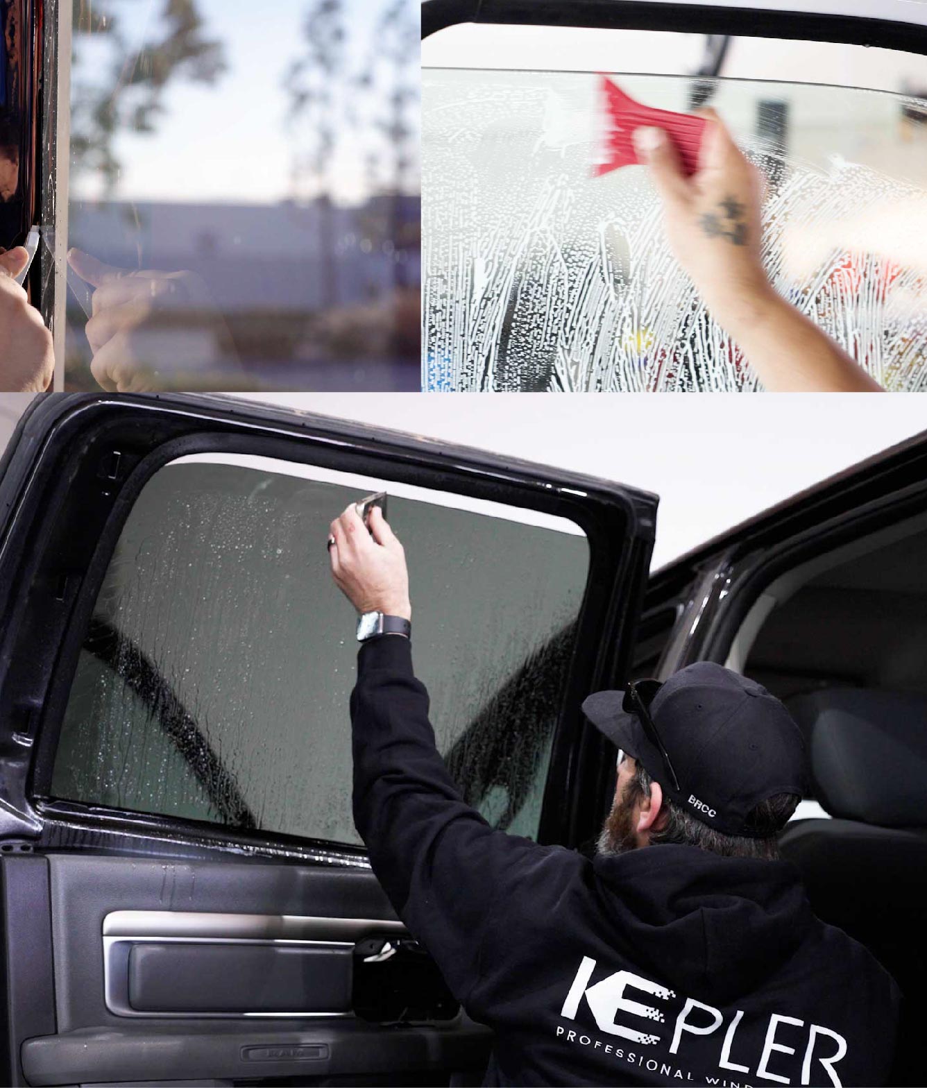 Kepler Window Tinting Specialists at Work in State College, Pennsylvania