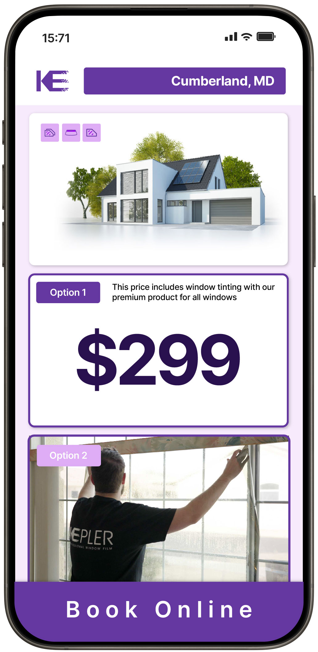 View Affordable Home Window Tinting Prices in Cumberland, Maryland