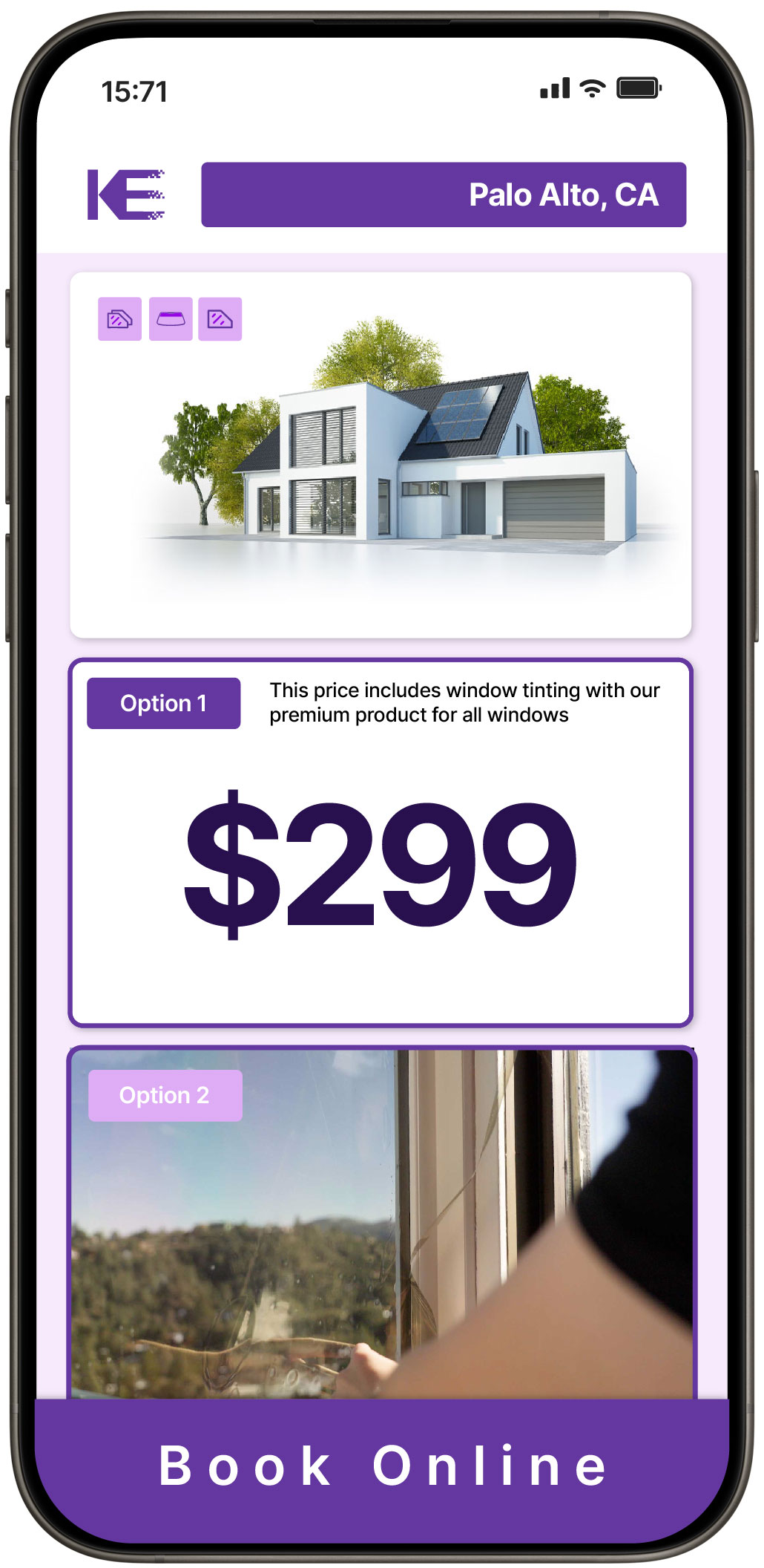 View Affordable Home Window Tinting Prices in Palo Alto, California