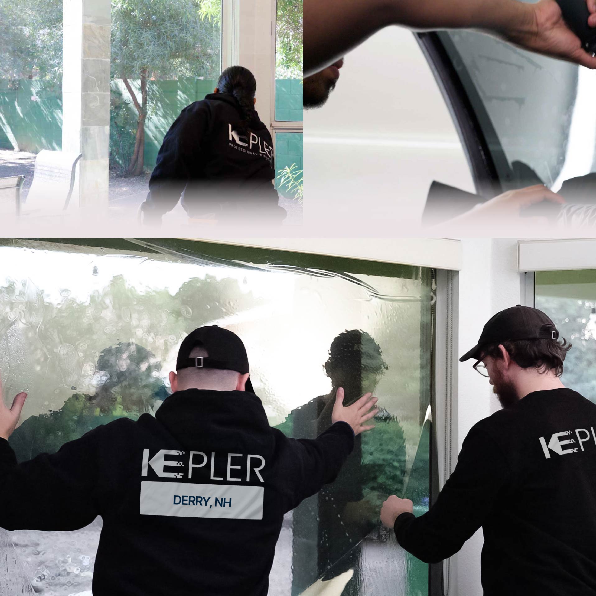Kepler Specialist Performing Commercial Window Tinting in Derry Derry