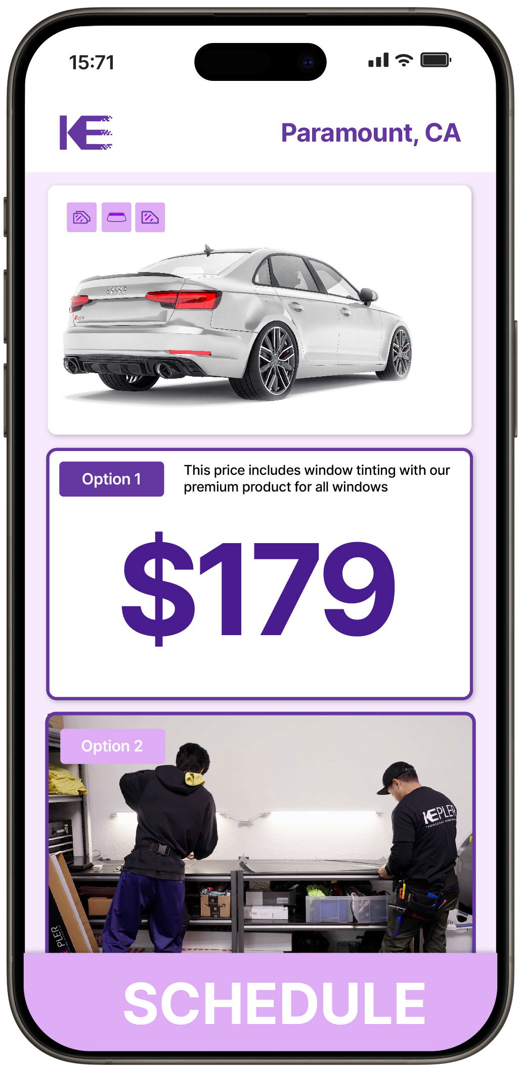 View Reasonable Car Window Tinting Costs in Paramount, California
