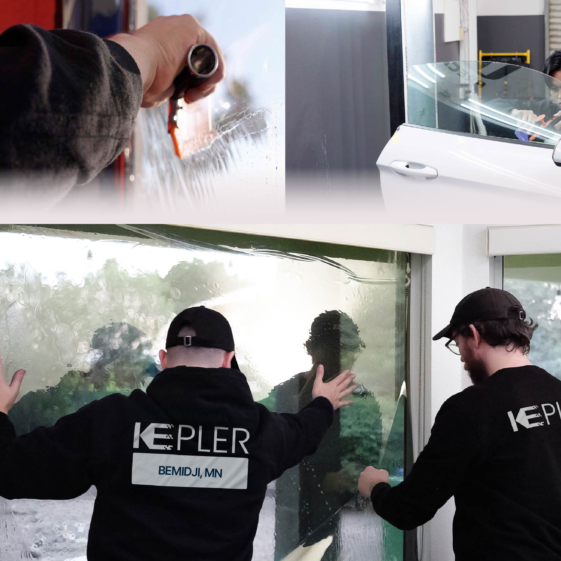 Kepler Specialist Performing Commercial Window Tinting in Bemidji Bemidji