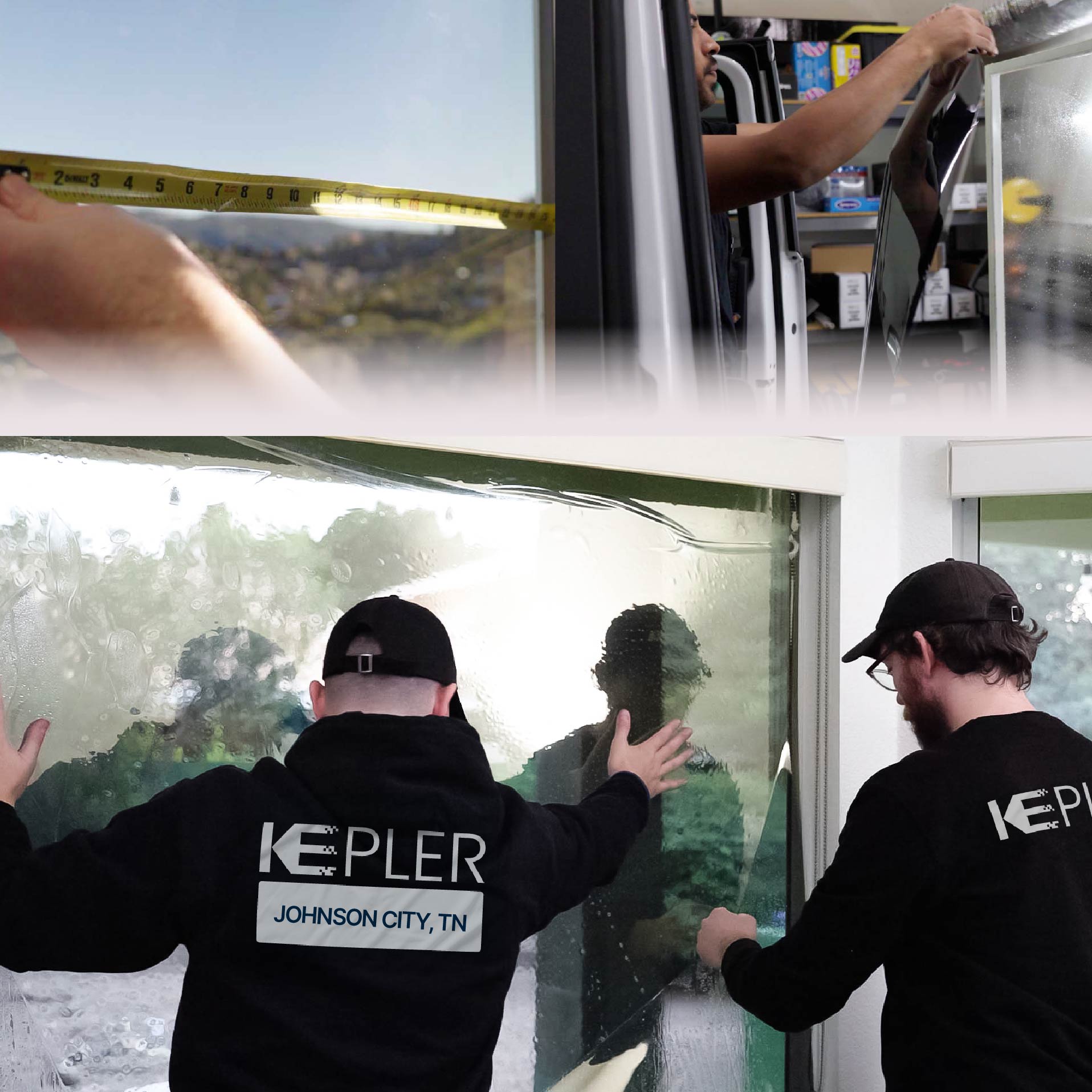 Kepler Specialist Performing Commercial Window Tinting in Johnson City Johnson City