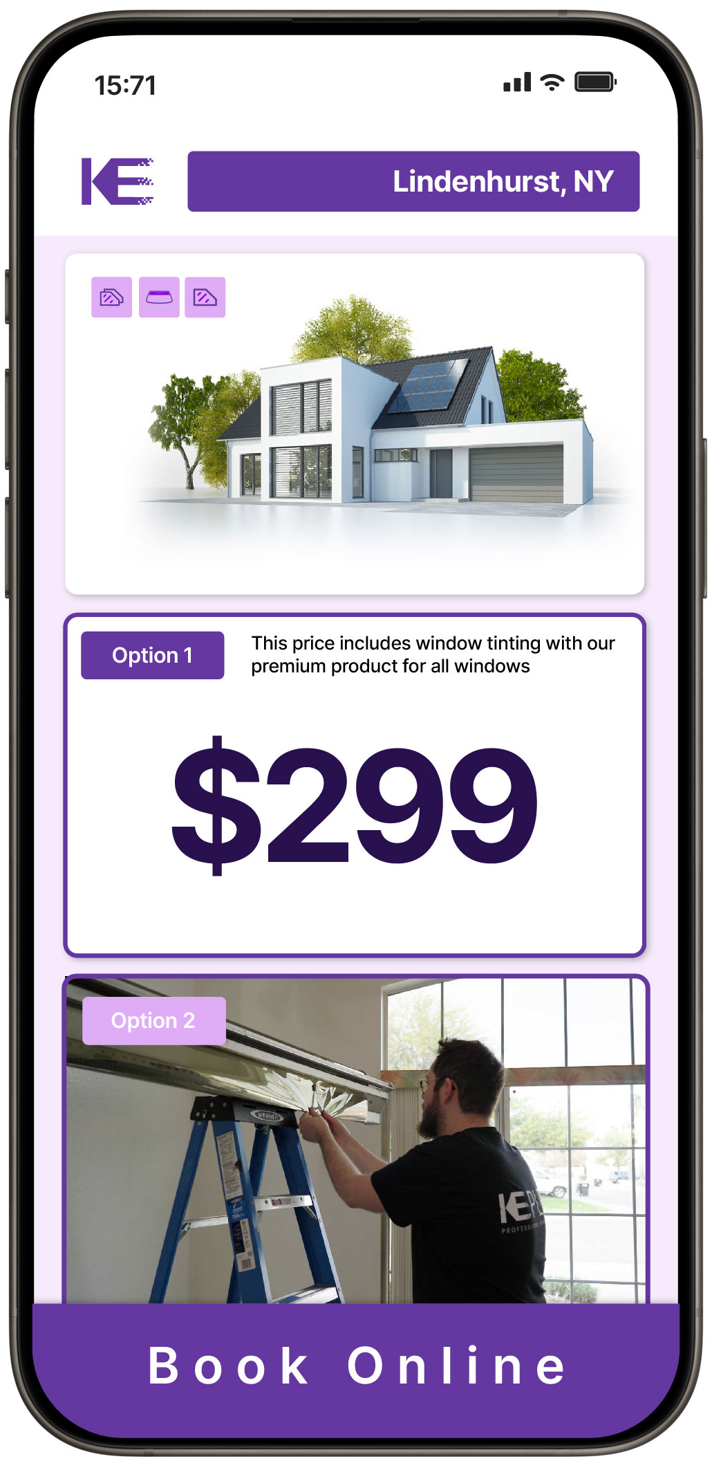 View Competitive Home Window Tinting Costs in Lindenhurst, New York