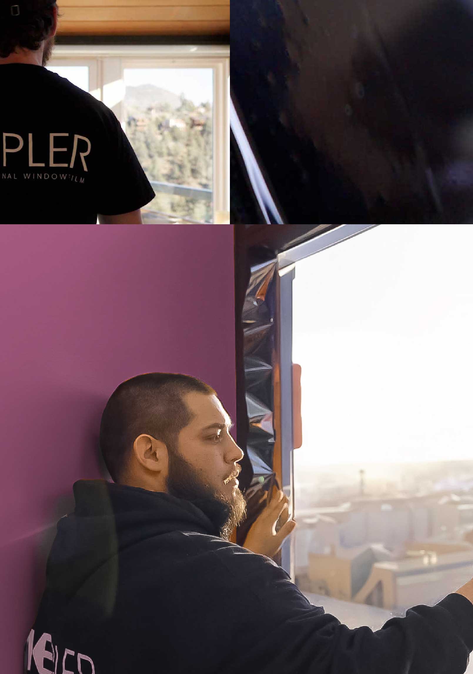 Kepler Specialist Installing Security Window Film in Hampton Virginia