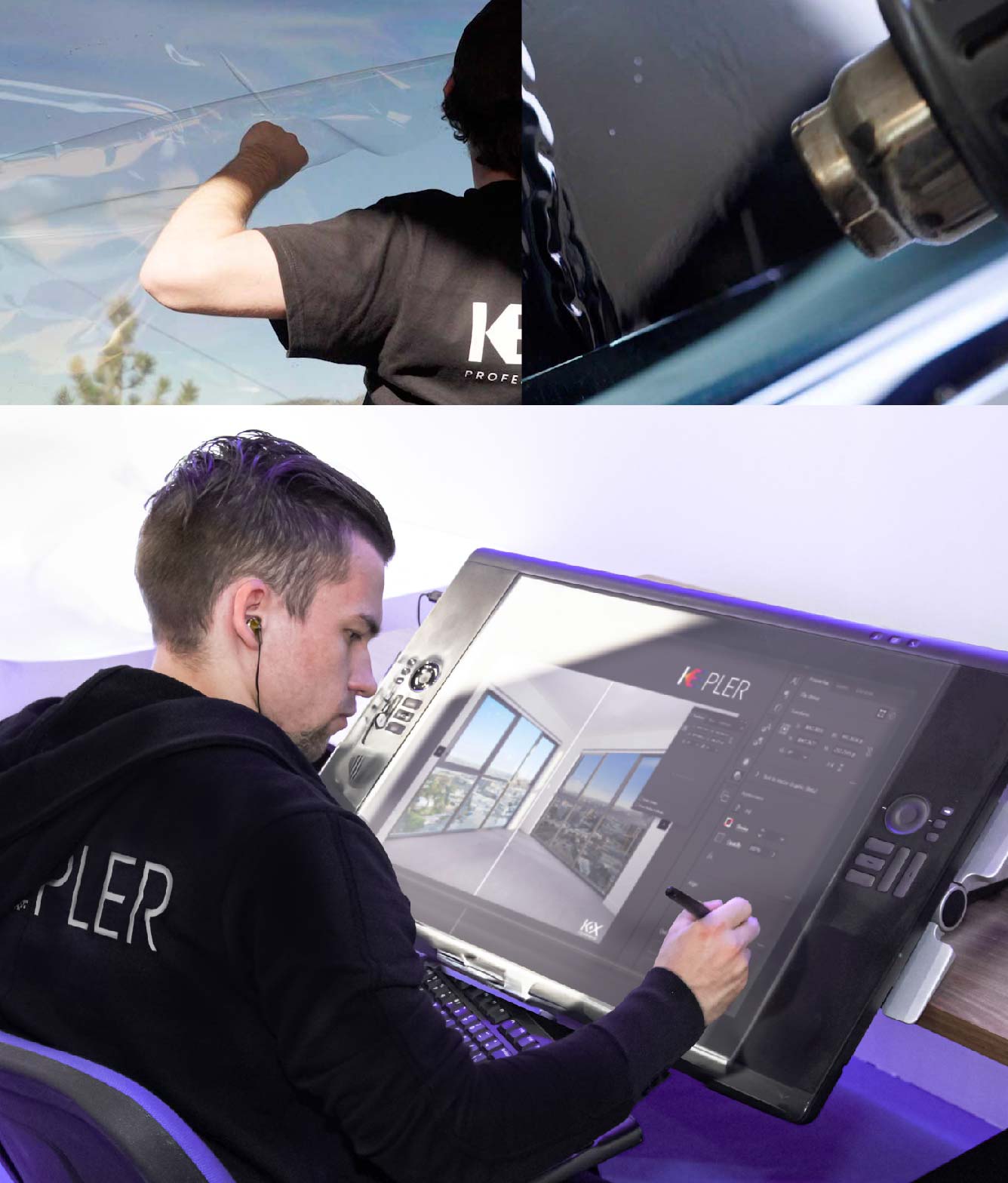 Kepler Specialist Performing Commercial Window Tinting in Kingsport Kingsport