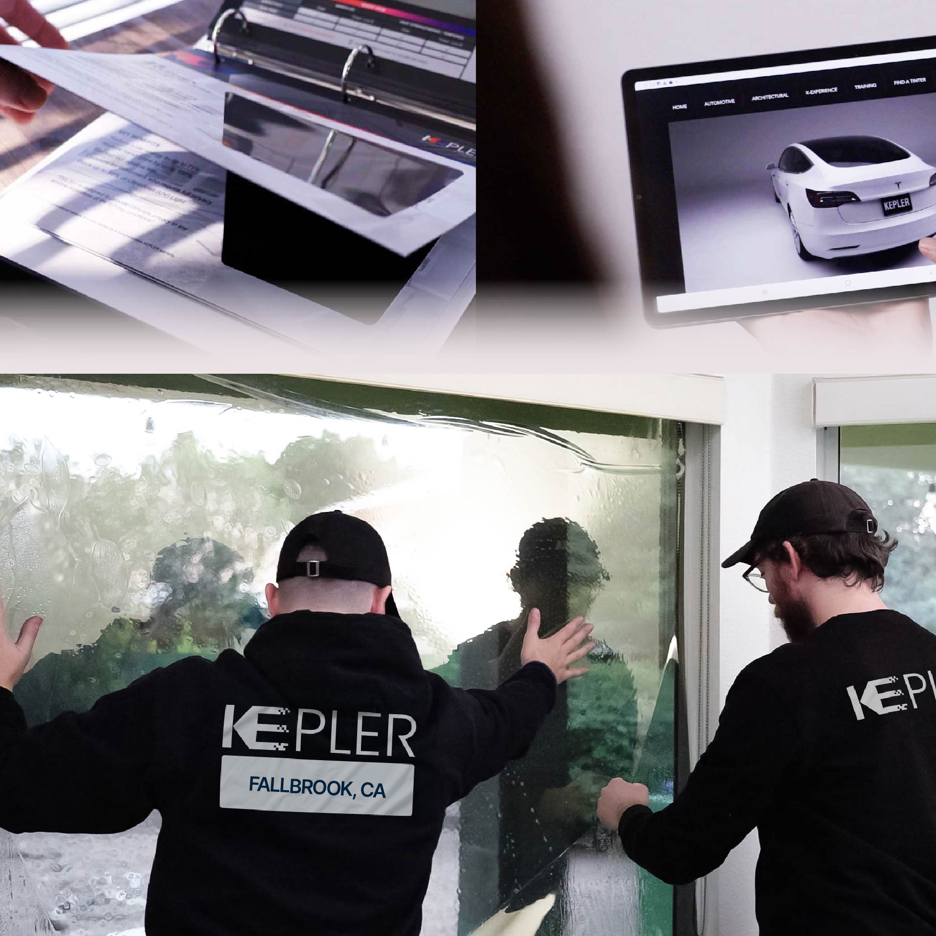 Kepler Specialist Performing Commercial Window Tinting in Fallbrook Fallbrook