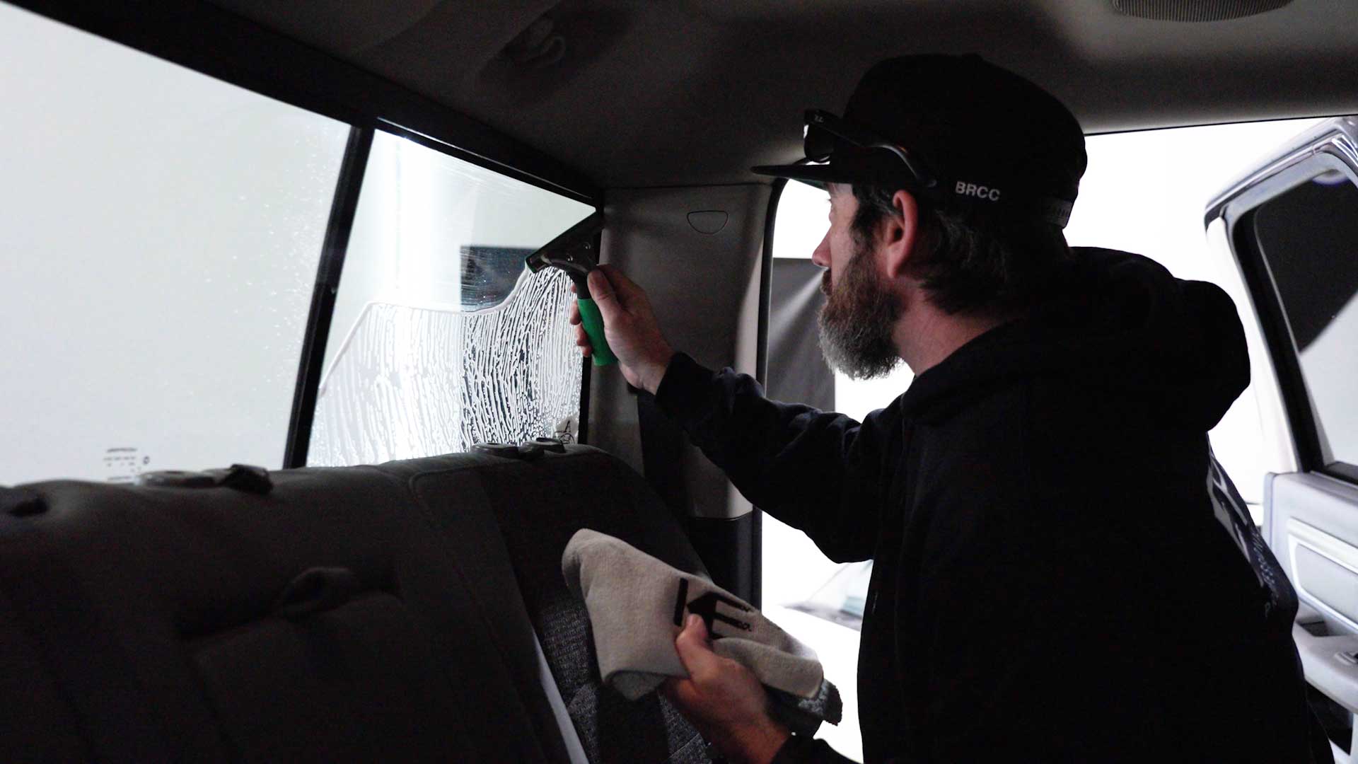 Expert Tesla Glass Tint preparation in Northfield