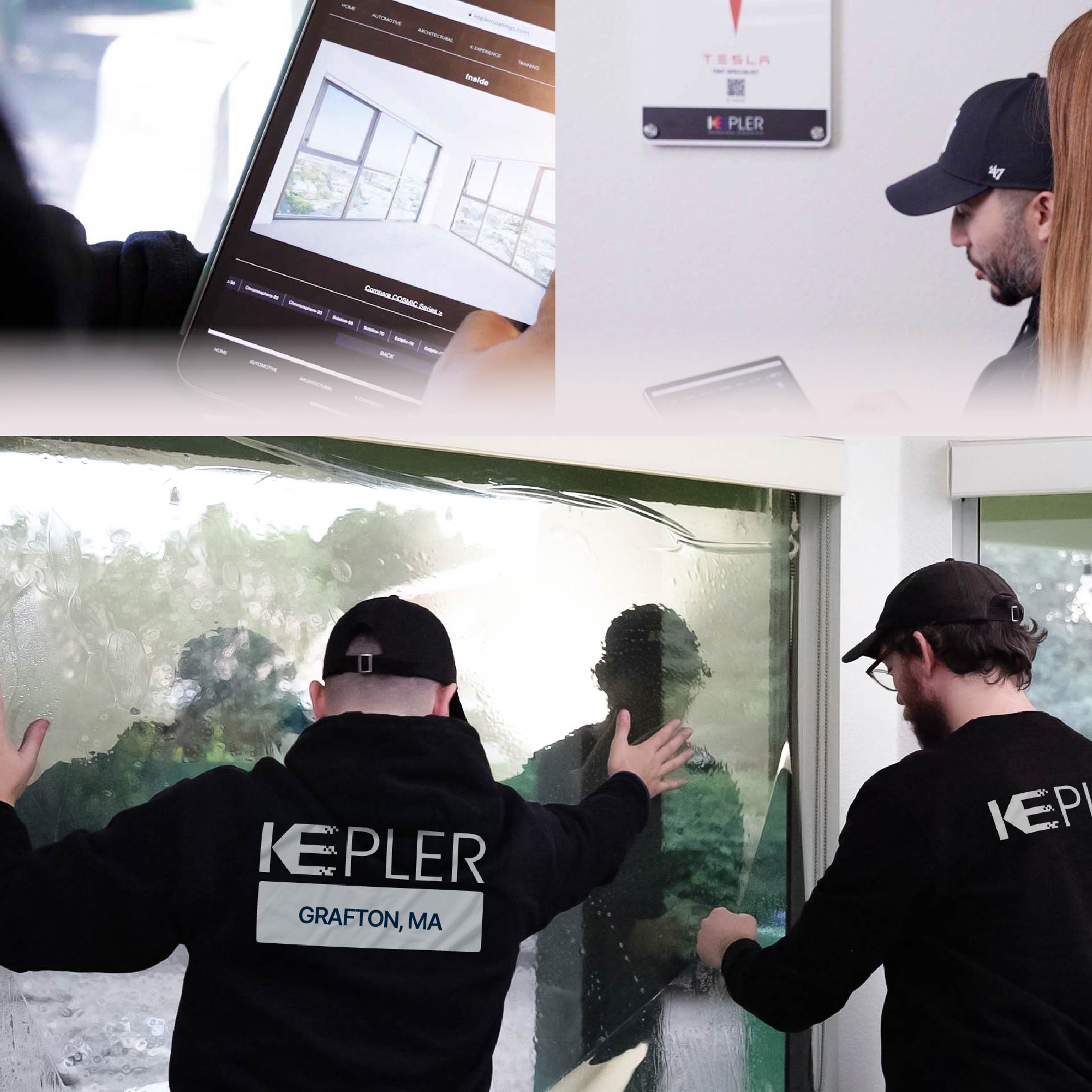 Kepler Specialist Performing Commercial Window Tinting in Grafton Grafton