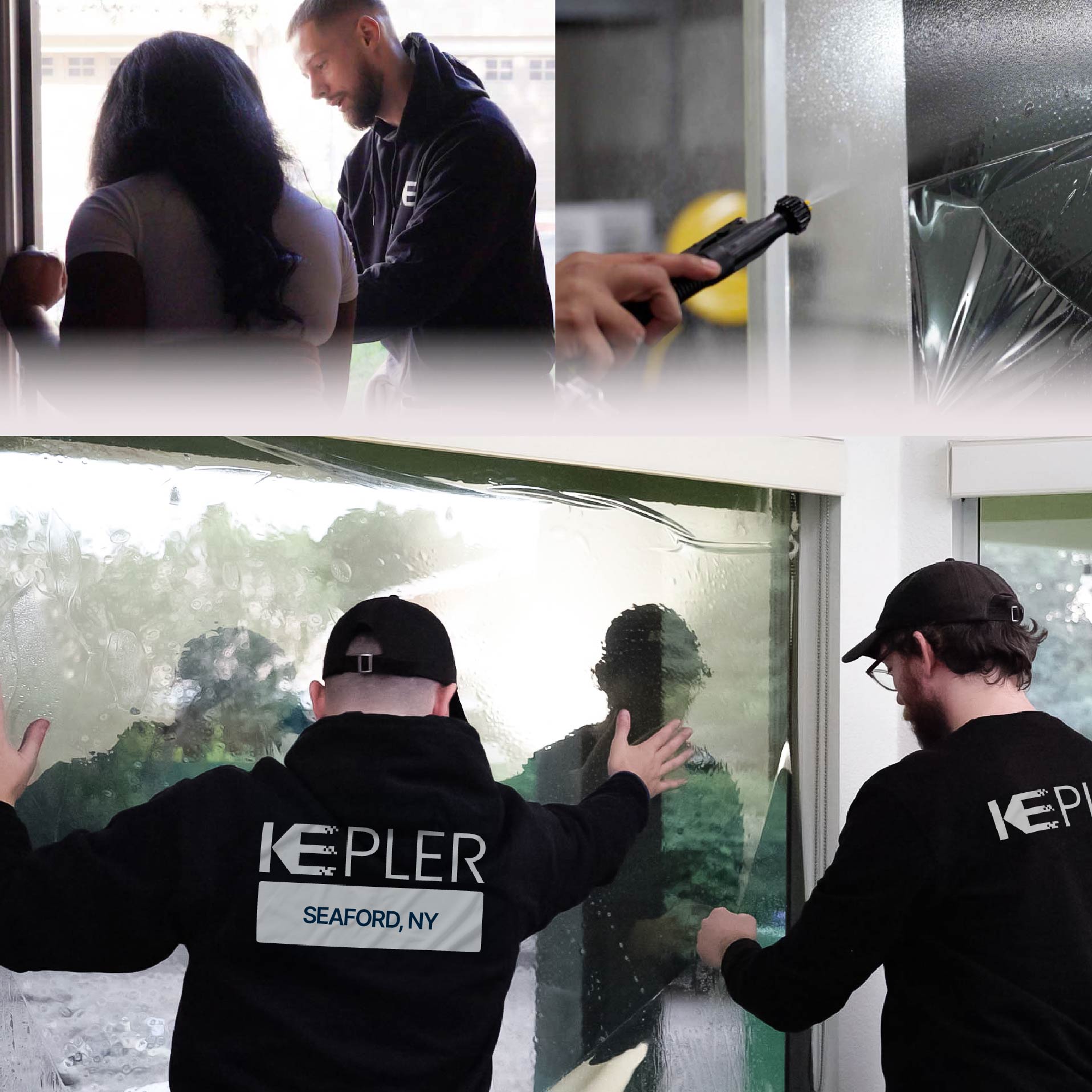 Kepler Specialist Performing Commercial Window Tinting in Seaford Seaford