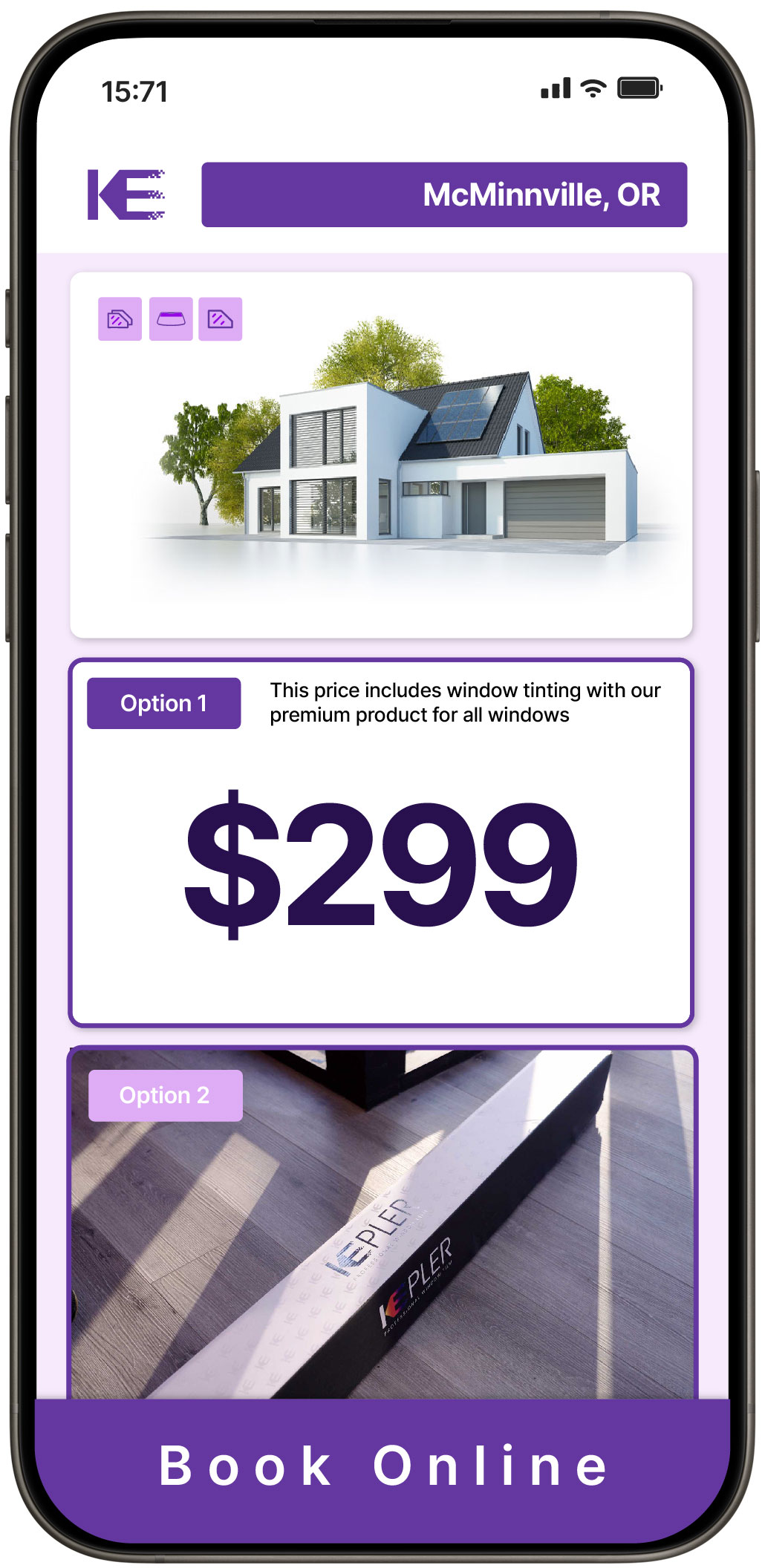 View Reasonable Home Window Tinting Rates in McMinnville, Oregon