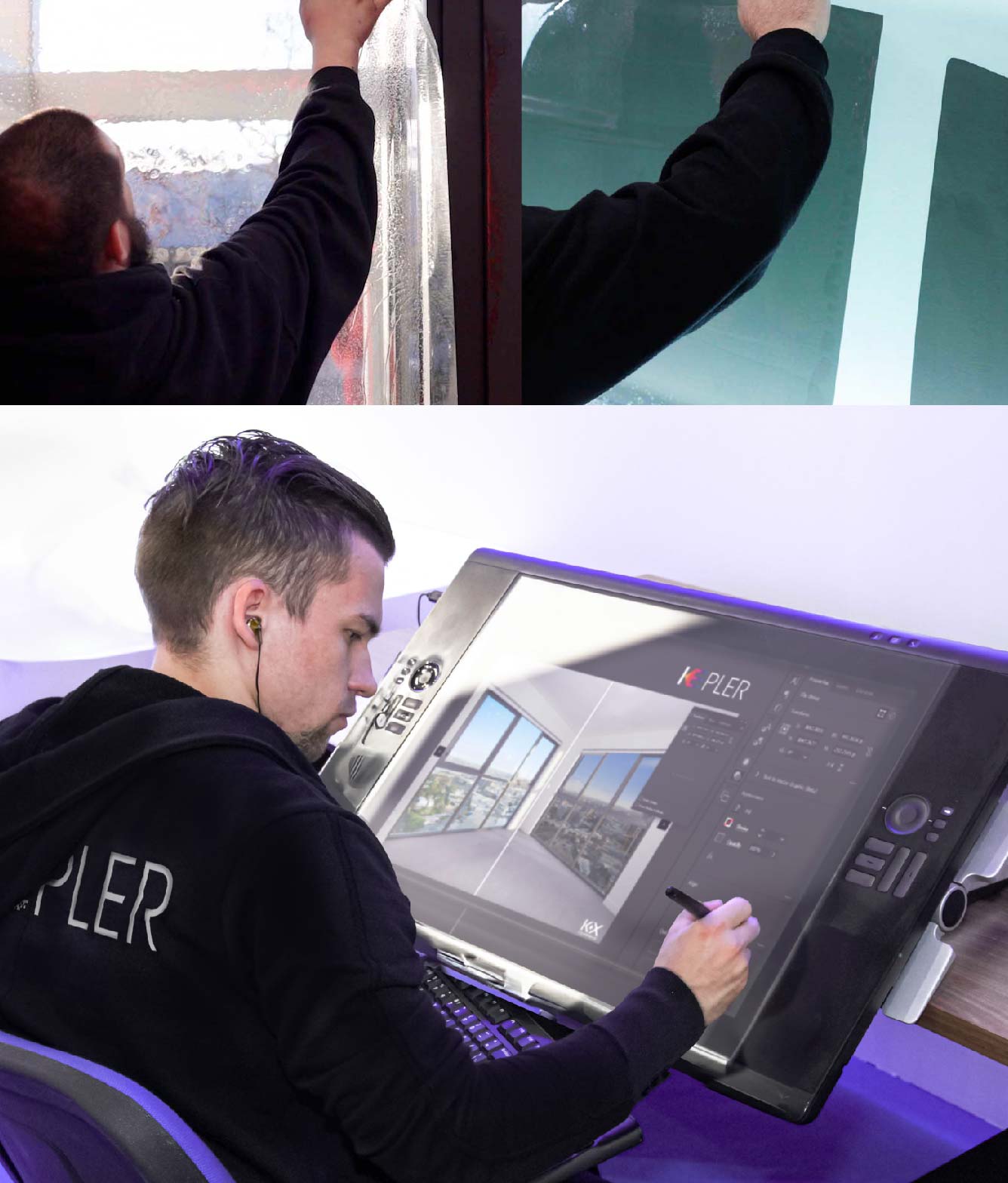 Kepler Specialist Performing Commercial Window Tinting in Saint Cloud Saint Cloud